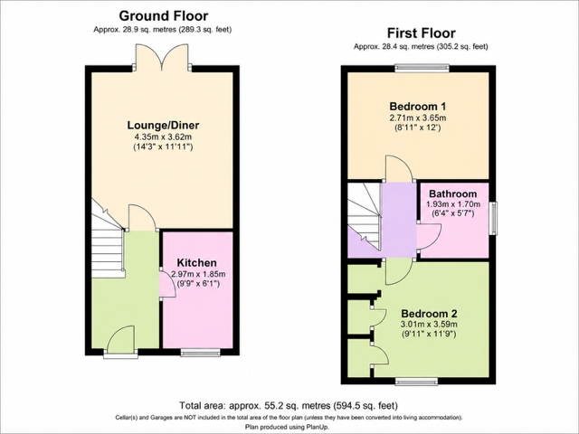 57, Velocette Way, Northampton floorplan