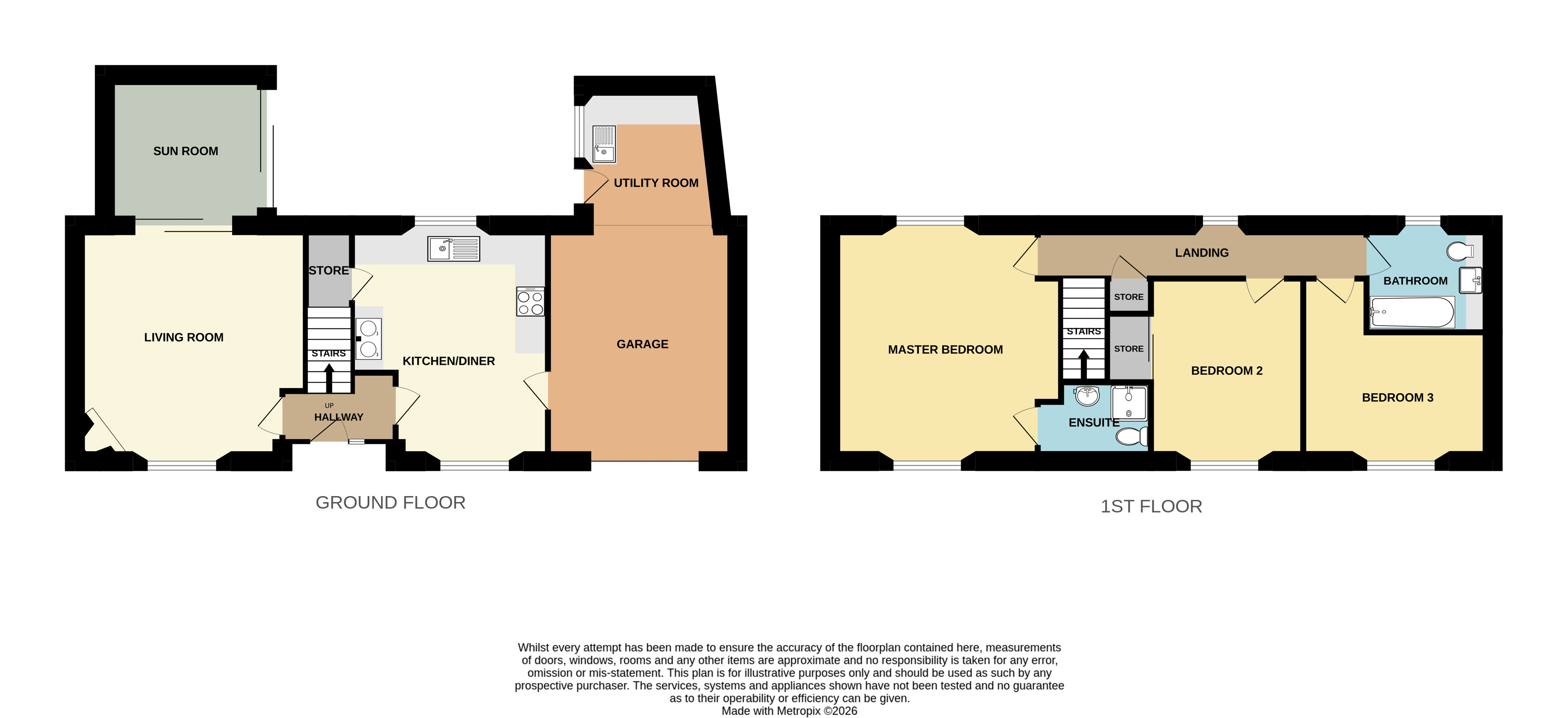 7, Gourlays Wynd, Duns floorplan