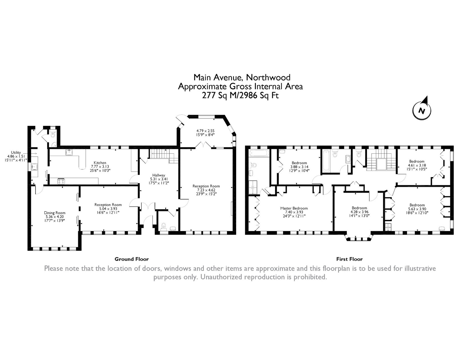 36, Main Avenue, Northwood floorplan