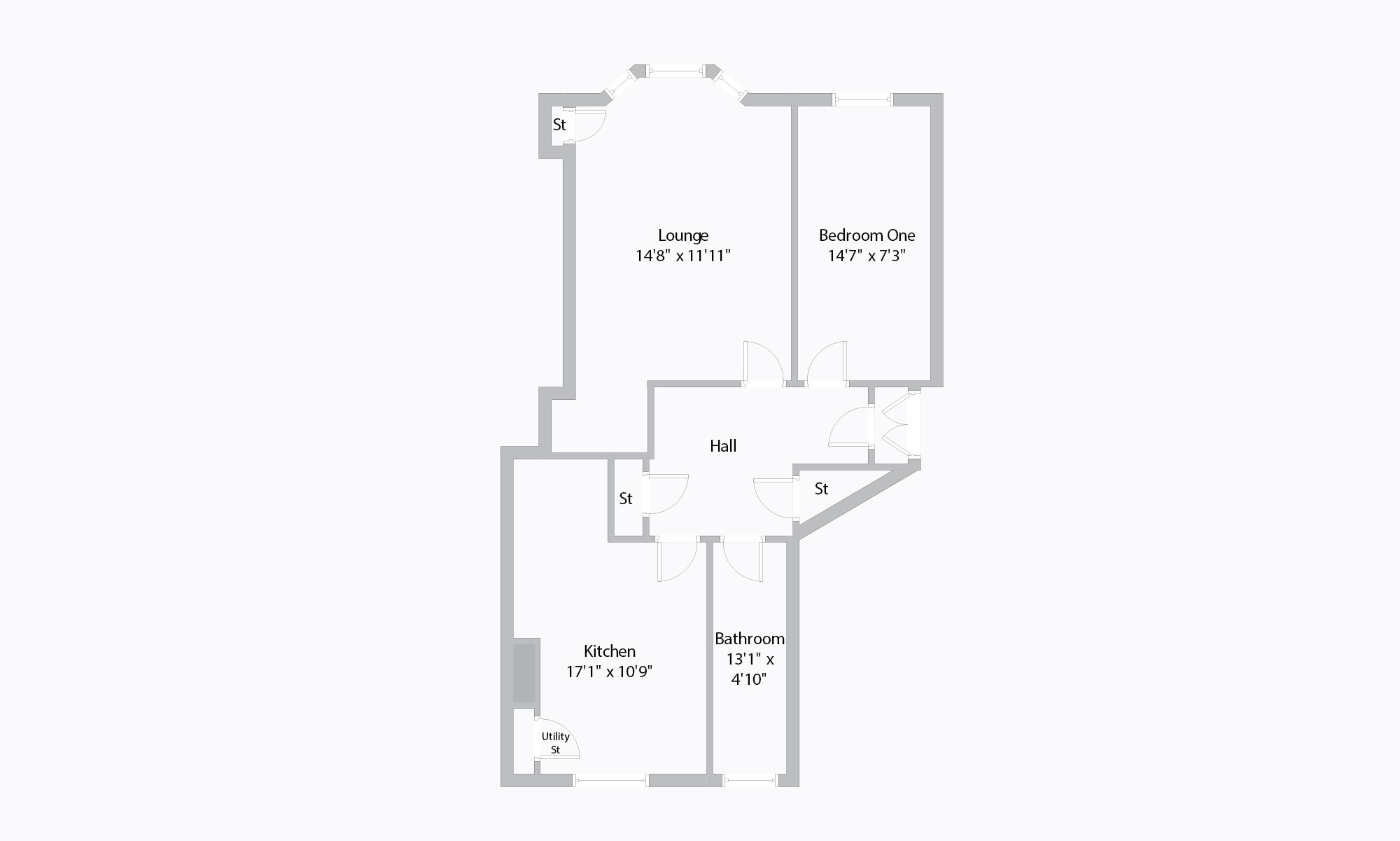 1 Bedrooms Flat for sale in Elie Street, 0/2, Dowanhill, Glasgow G11