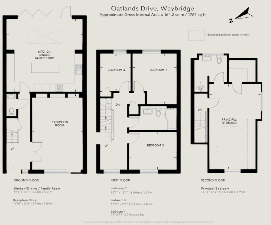 Oatlands Drive, Weybridge floorplan