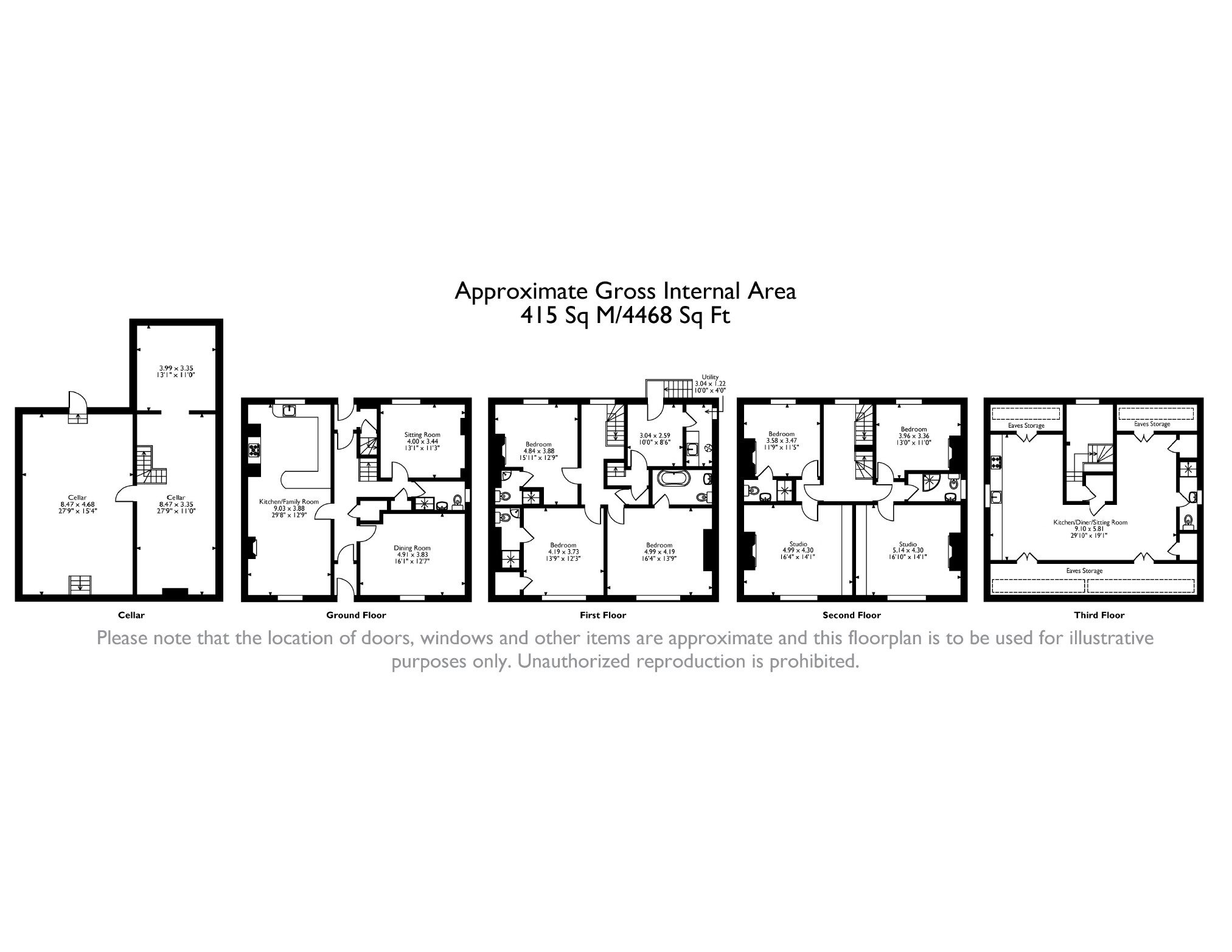 Castle House 4, Bridge Street, Chepstow floorplan