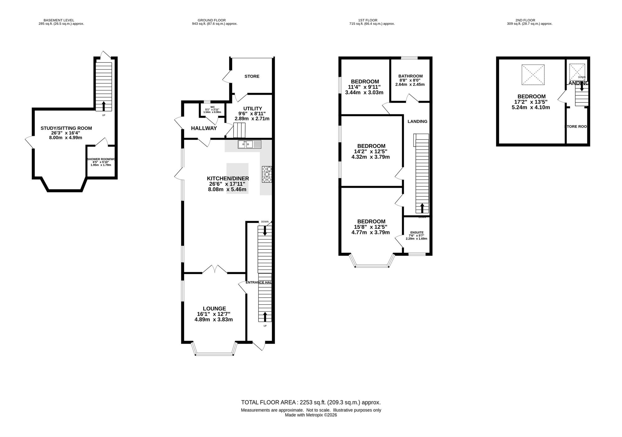 22 Waterside, Stockport floorplan
