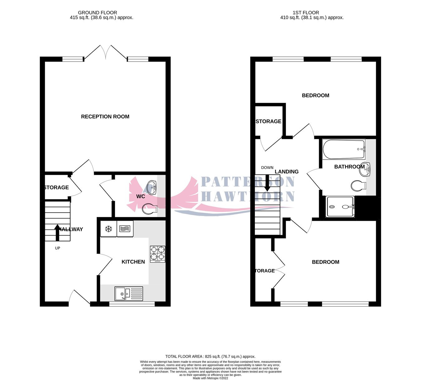 32, Haven Road, Rainham floorplan
