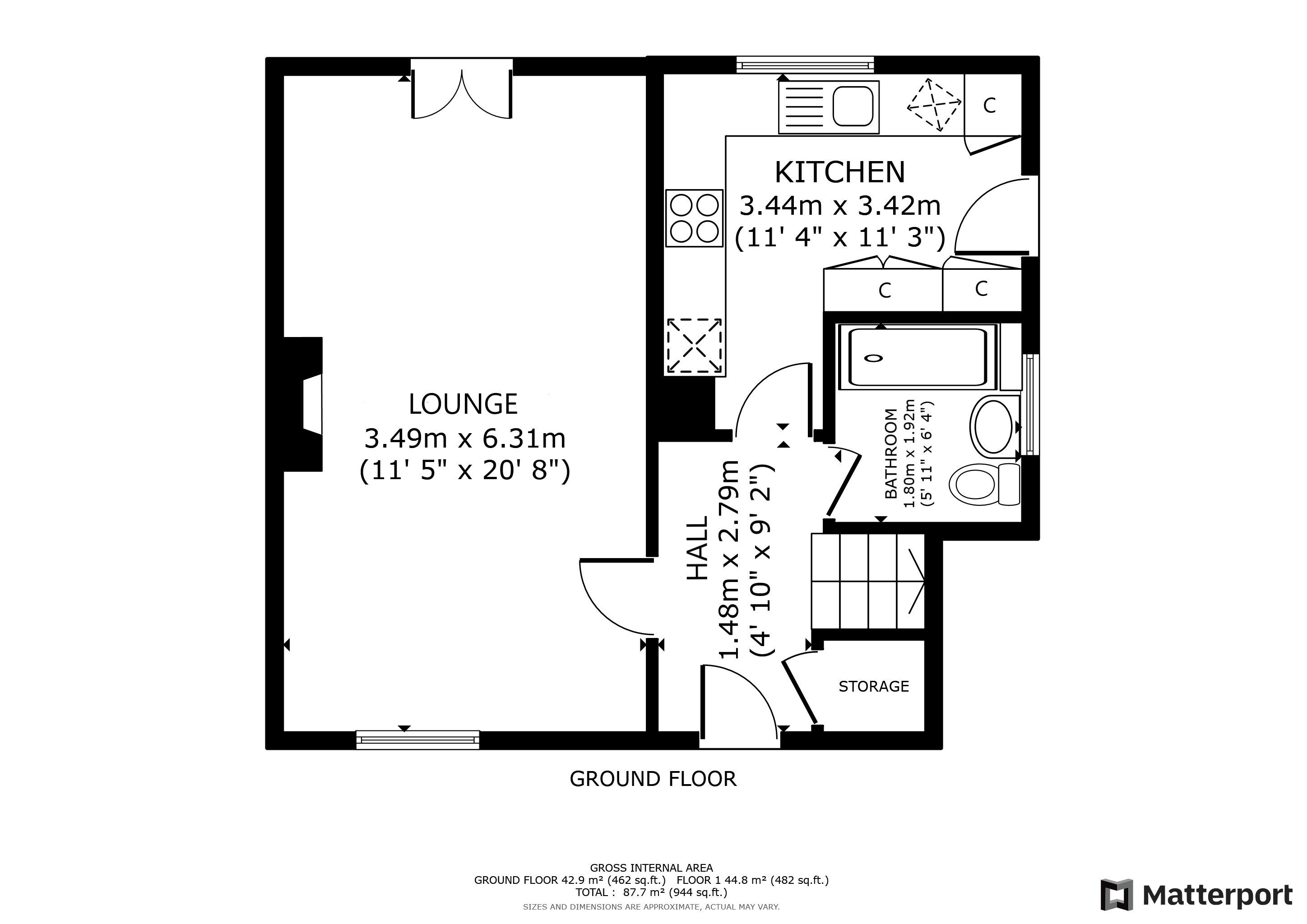 3 bed semidetached house for sale in Queens Crescent, Garelochhead
