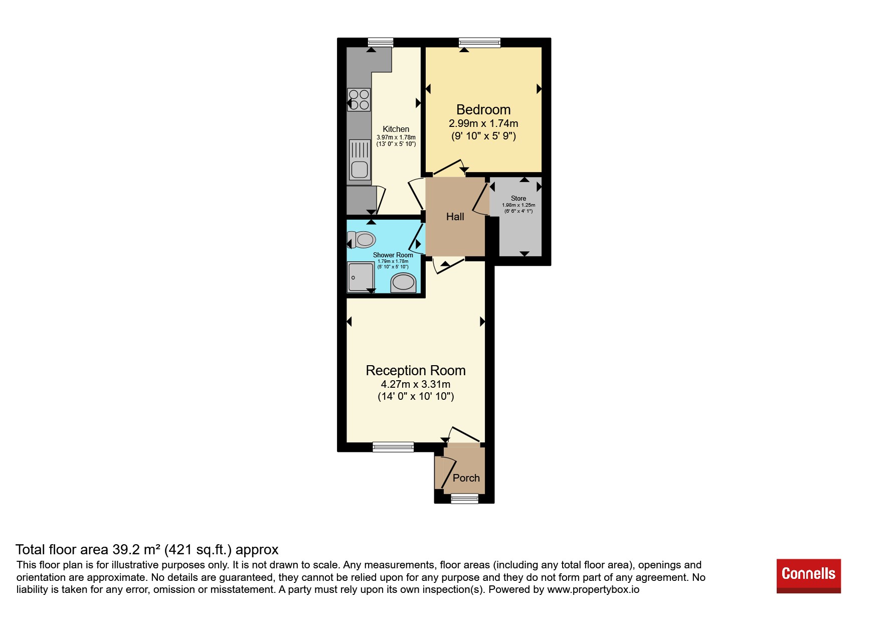 Foxlees, Wembley floorplan