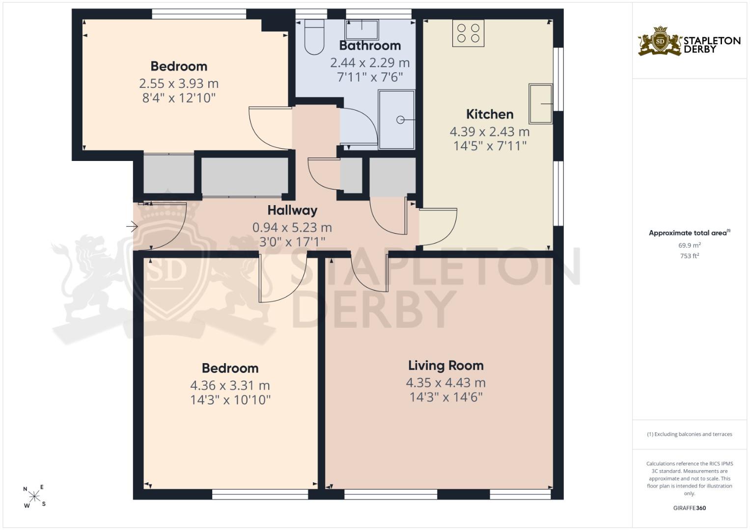 9 Ashfield, Warrington Road, Prescot floorplan