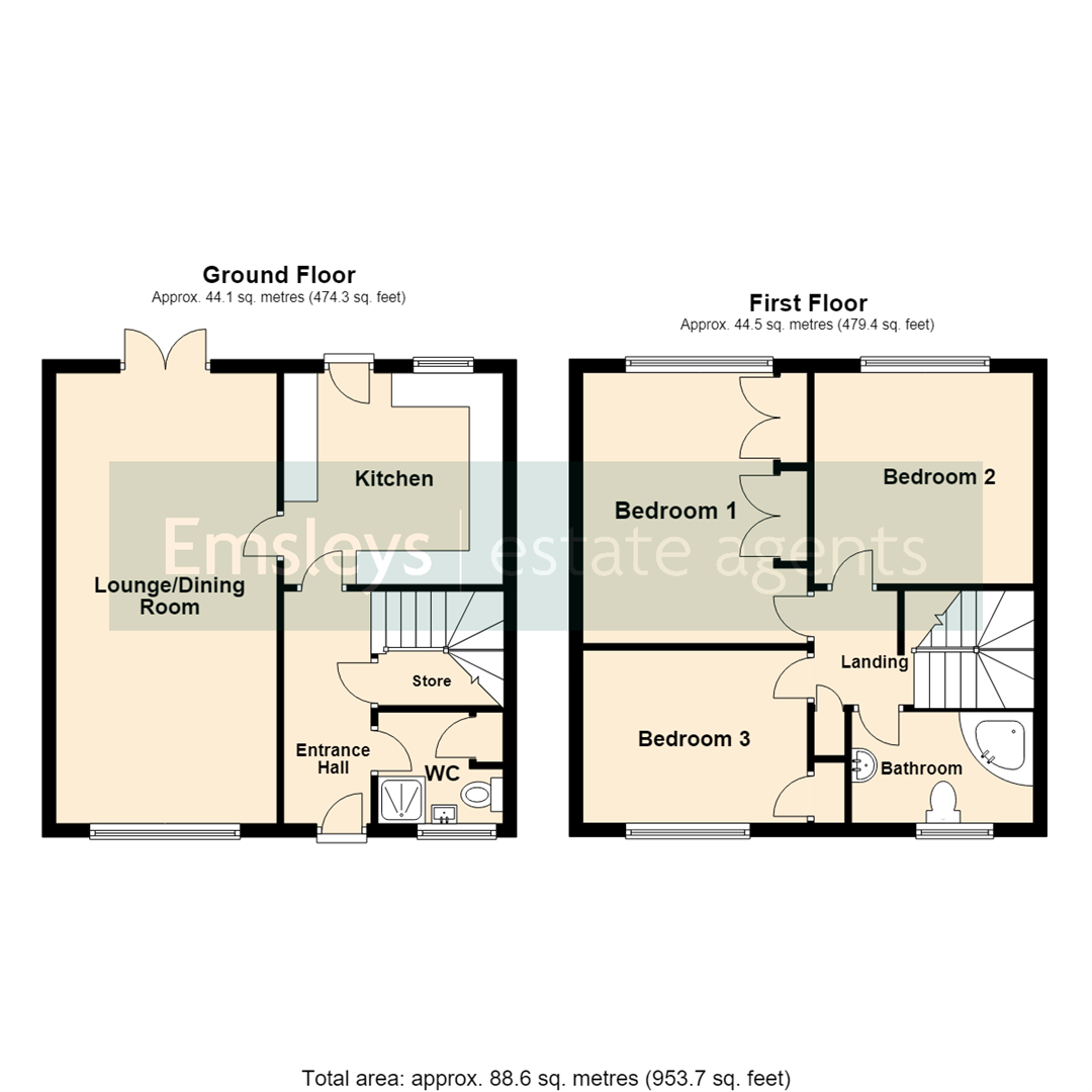 115, Stanks Lane North, Leeds floorplan