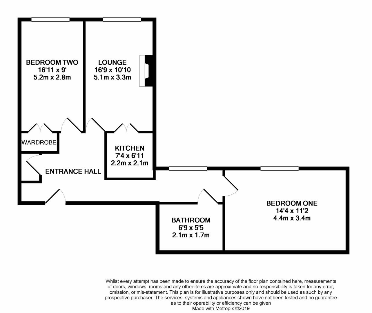 126, Castlemeads Court, Gloucester floorplan