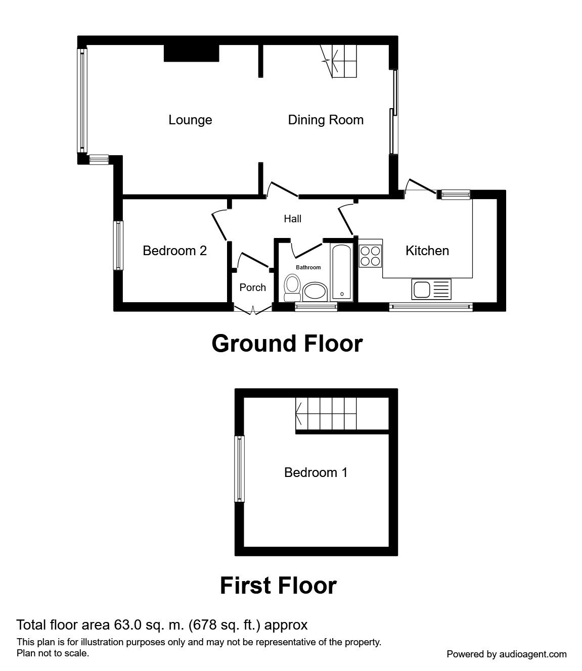 2 Bedrooms Bungalow for sale in Grampian Way, Shaw, Oldham OL2