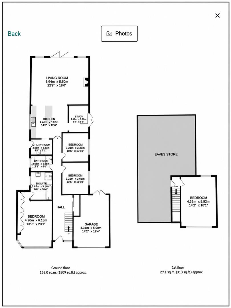 42, The Ridgway, South Sutton floorplan