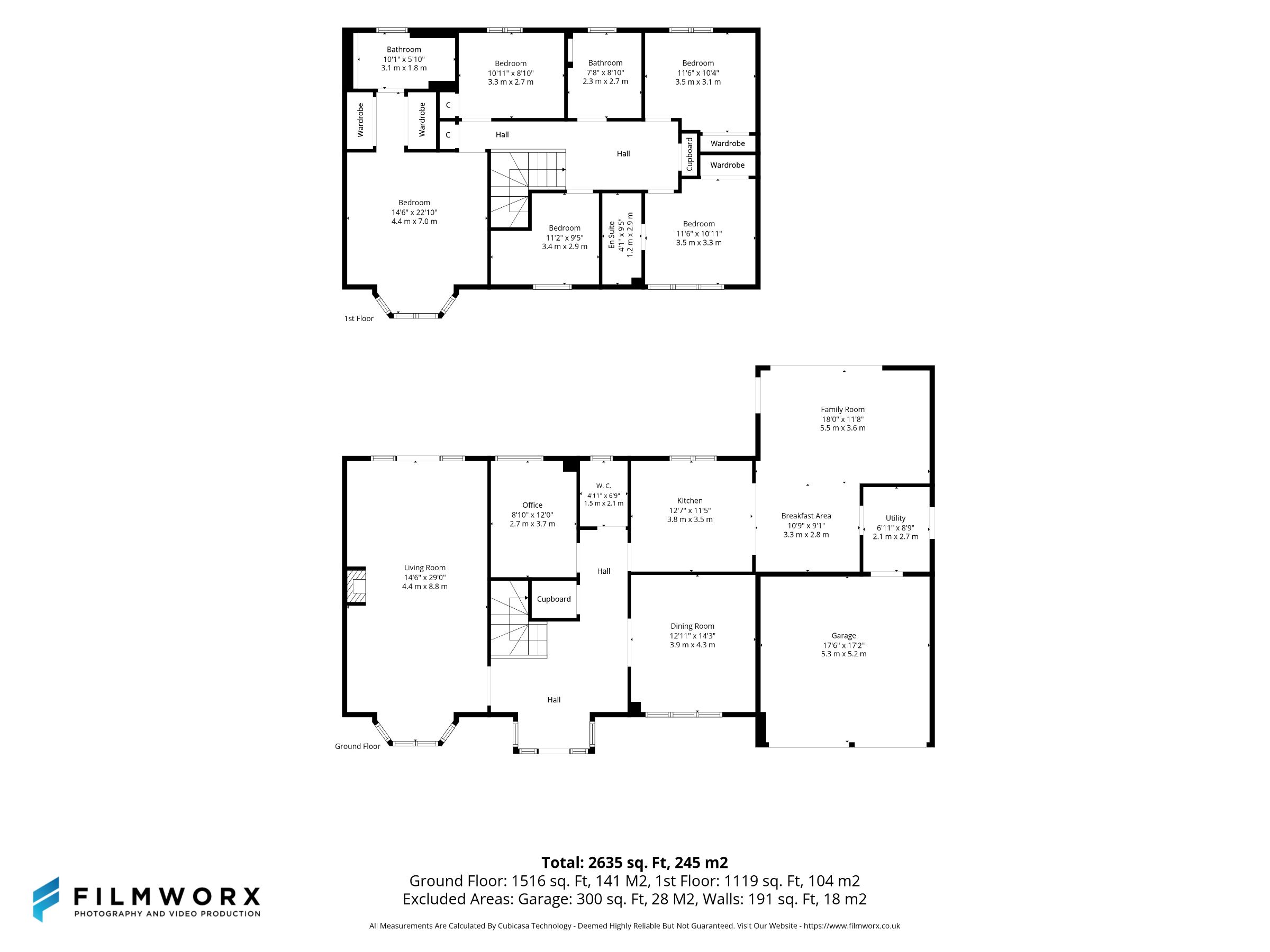 43 Rutherford Drive, Lenzie, Glasgow floorplan