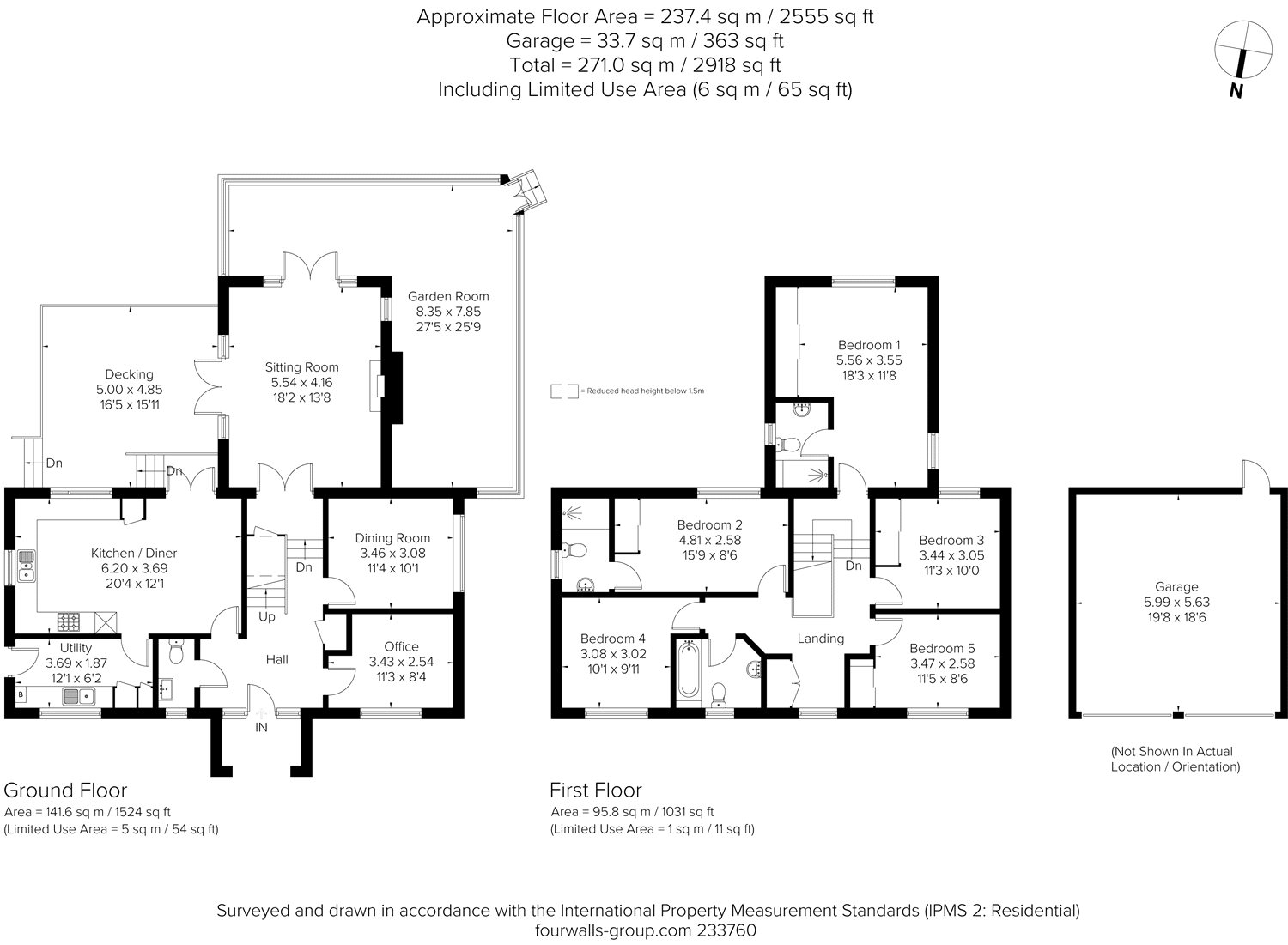 5 Bedrooms Detached house for sale in Elmfield Gardens, Speen Lane, Newbury, Berkshire RG14