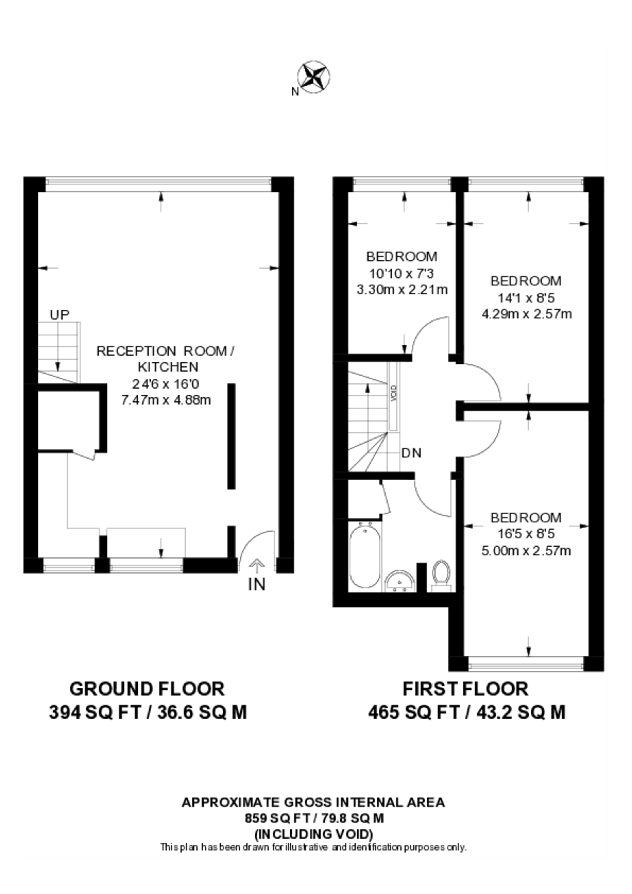 Sceaux Gardens, Camberwell floorplan
