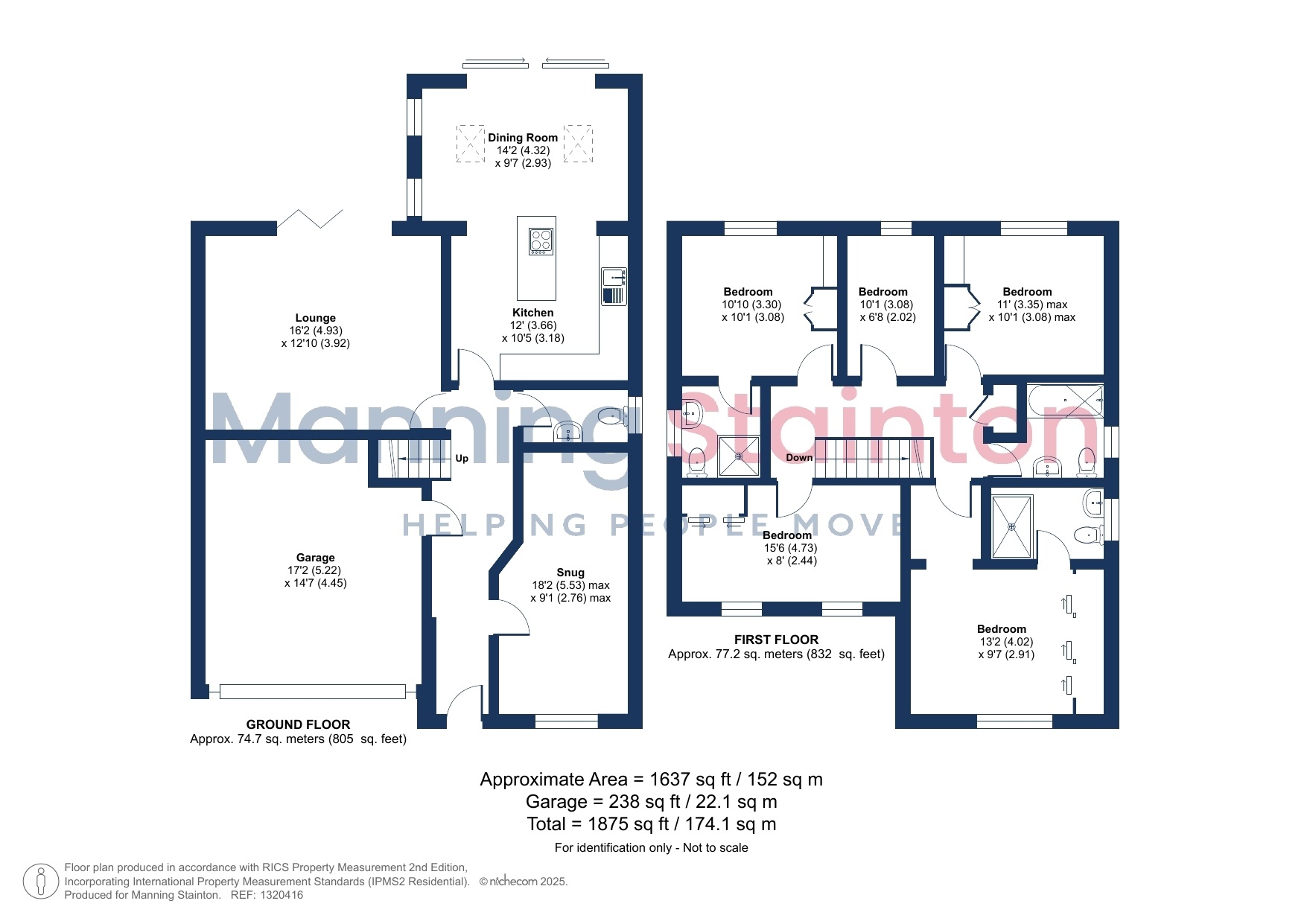 10, Sherwood Way, Leeds floorplan