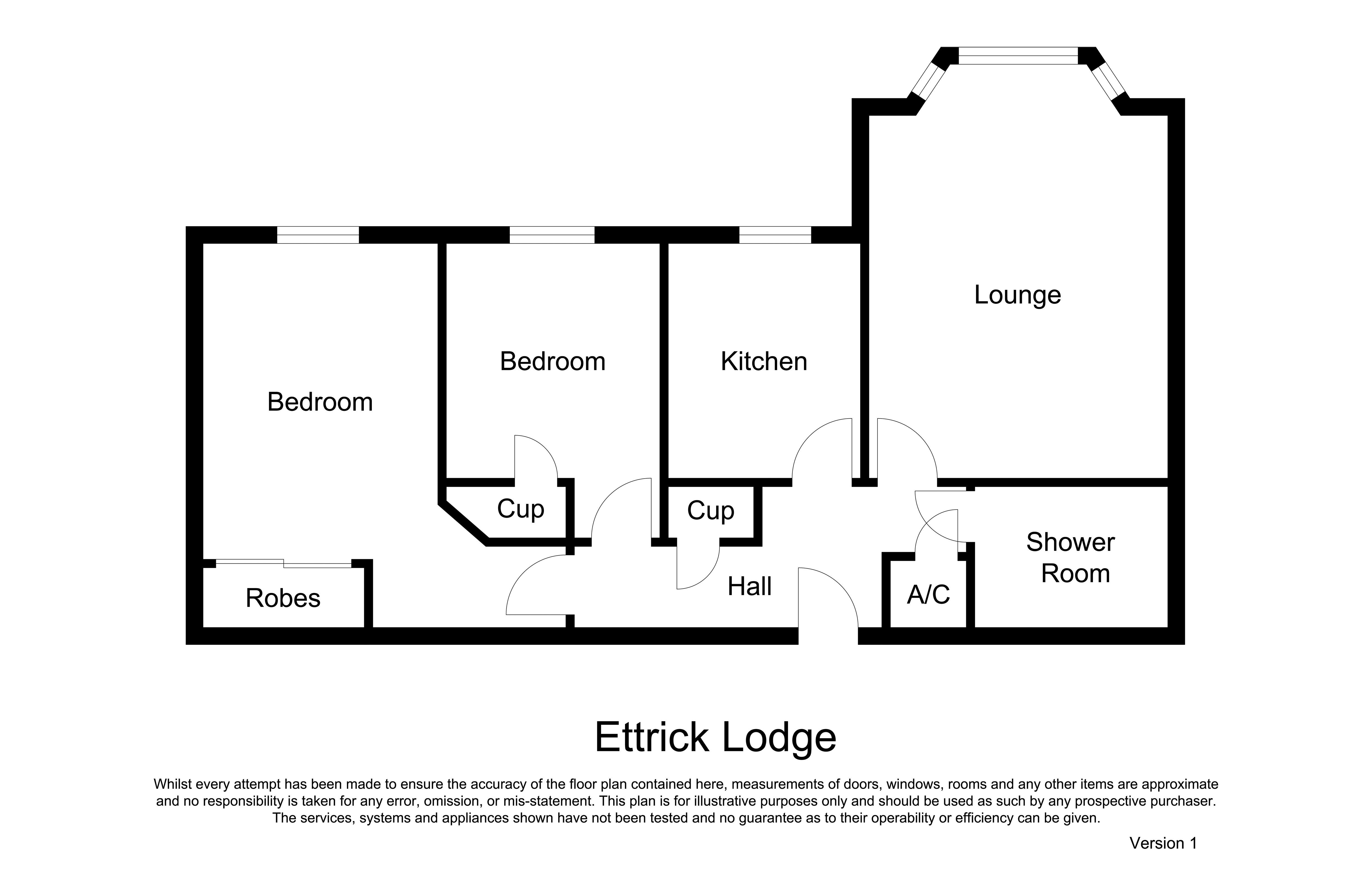 Ettrick Lodge, The Grove, Newcastle Upon Tyne NE3, 2 bedroom flat for
