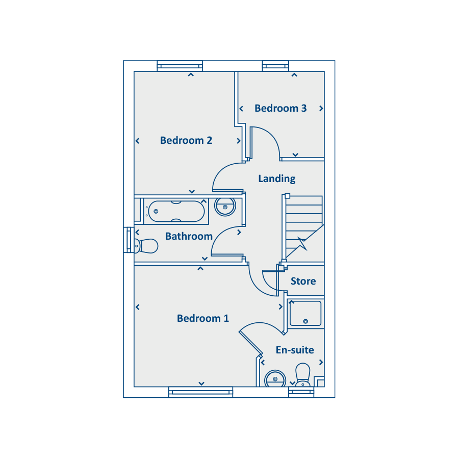 Plot 336, Foxton Drive, Glenrothes floorplan