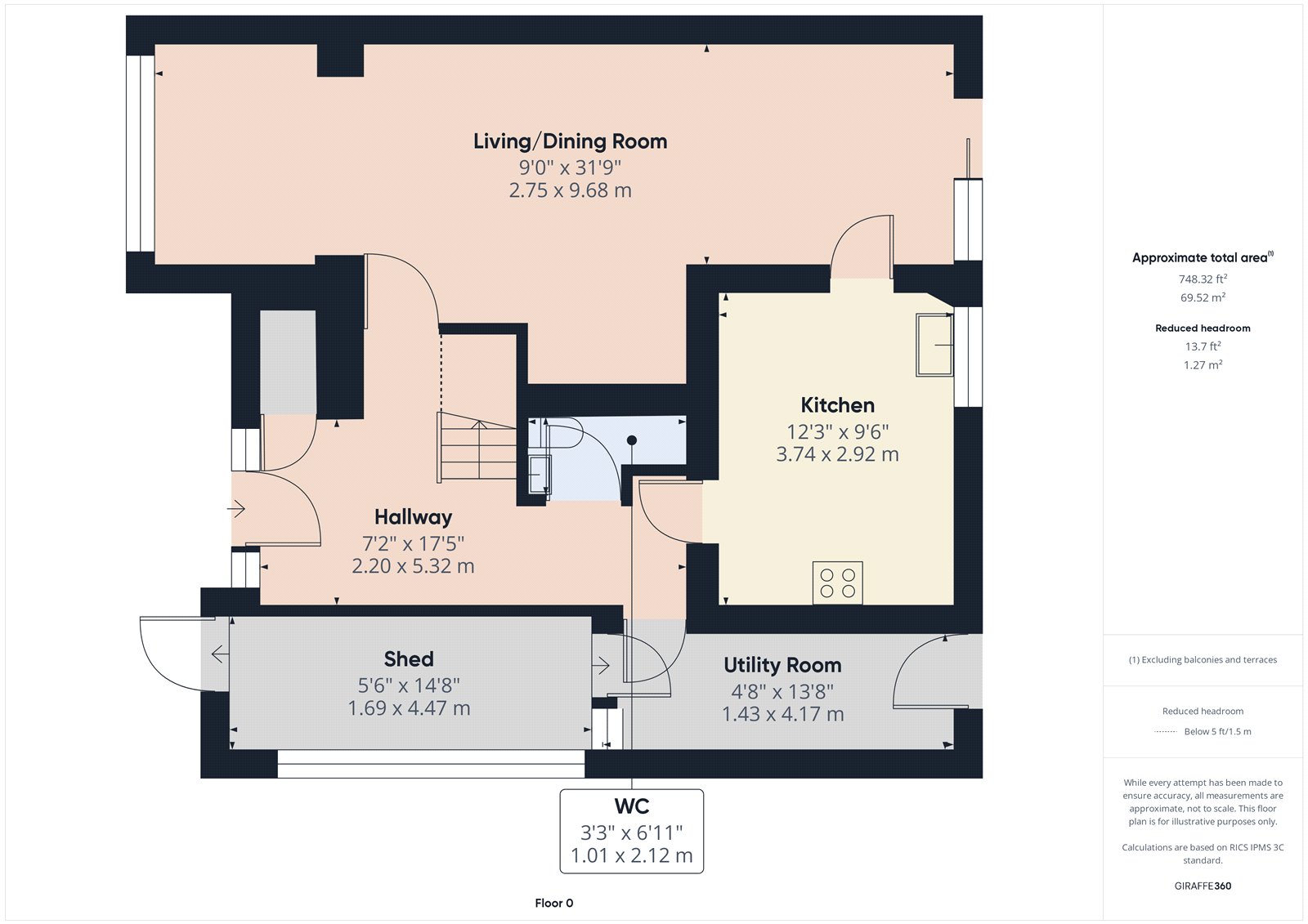 15, Burnham Close, Weston-super-Mare floorplan