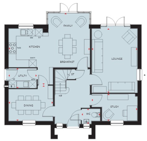 H842426, New Lane, Huntington, York floorplan