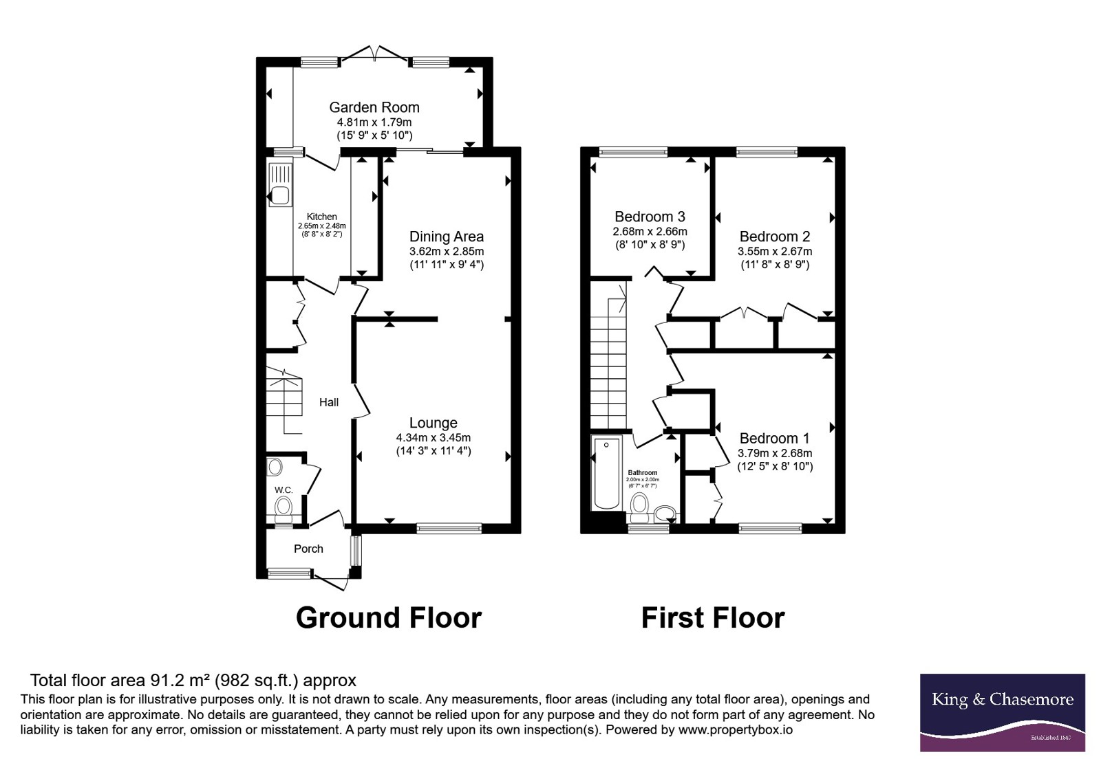 8, Cherry Tree Walk, West Sussex floorplan