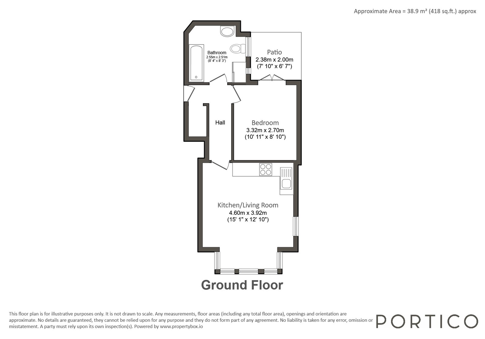 Flat 1, 47, Sutton Lane South, London, Sutton Lane South, London floorplan