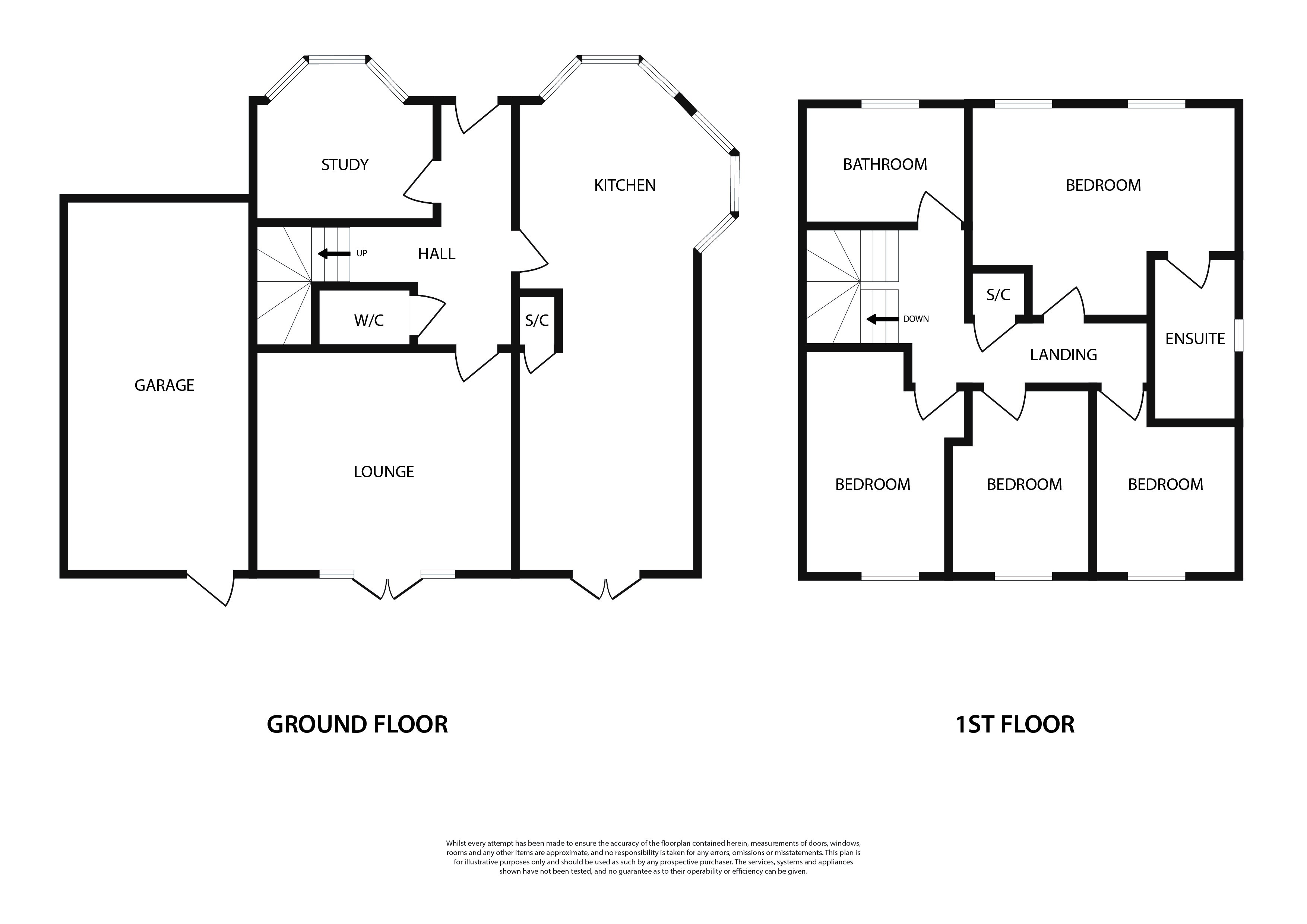 30, Mercury Lane, Biggleswade floorplan