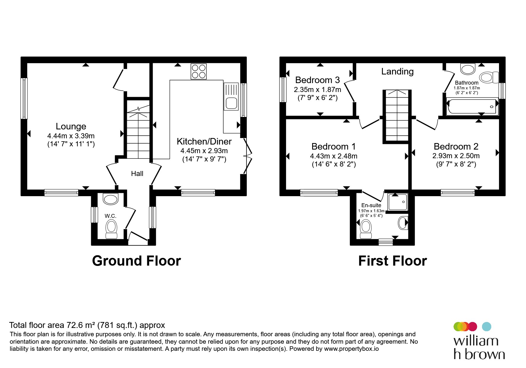 14, Oak Tree Way, KNOTTINGLEY floorplan