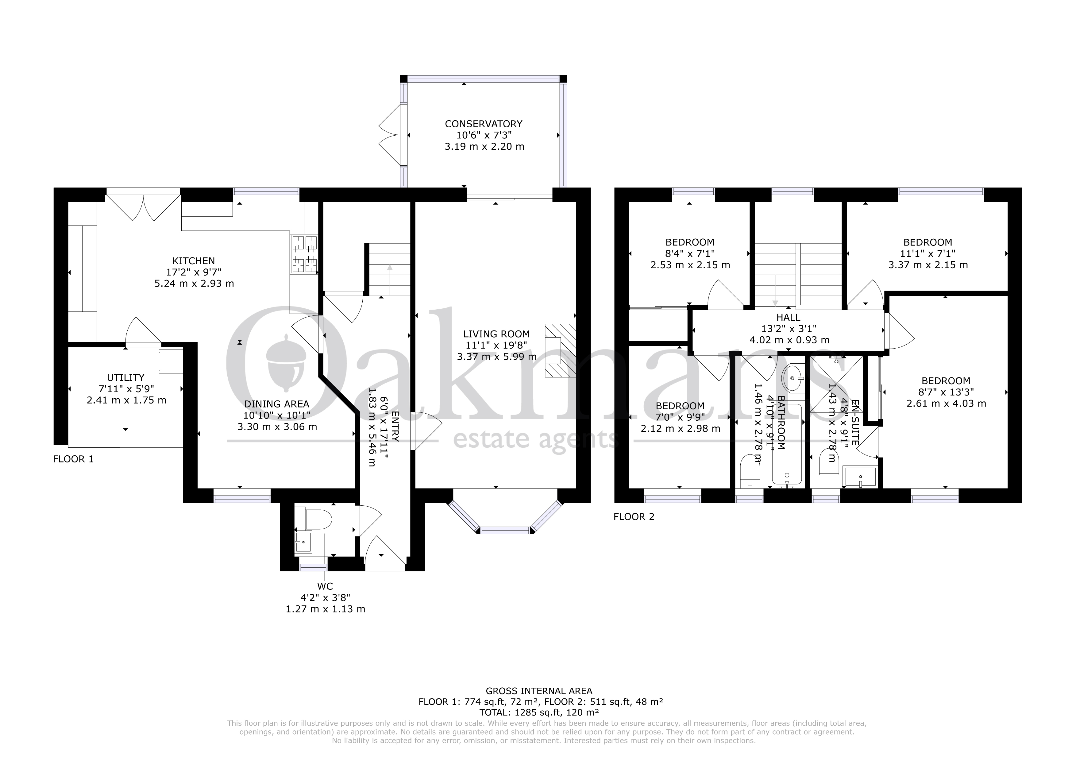 6, Pine Woods, Birmingham floorplan