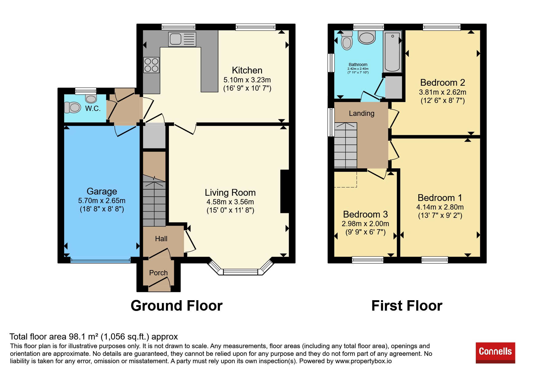 31, Oakworth Close, Coventry floorplan