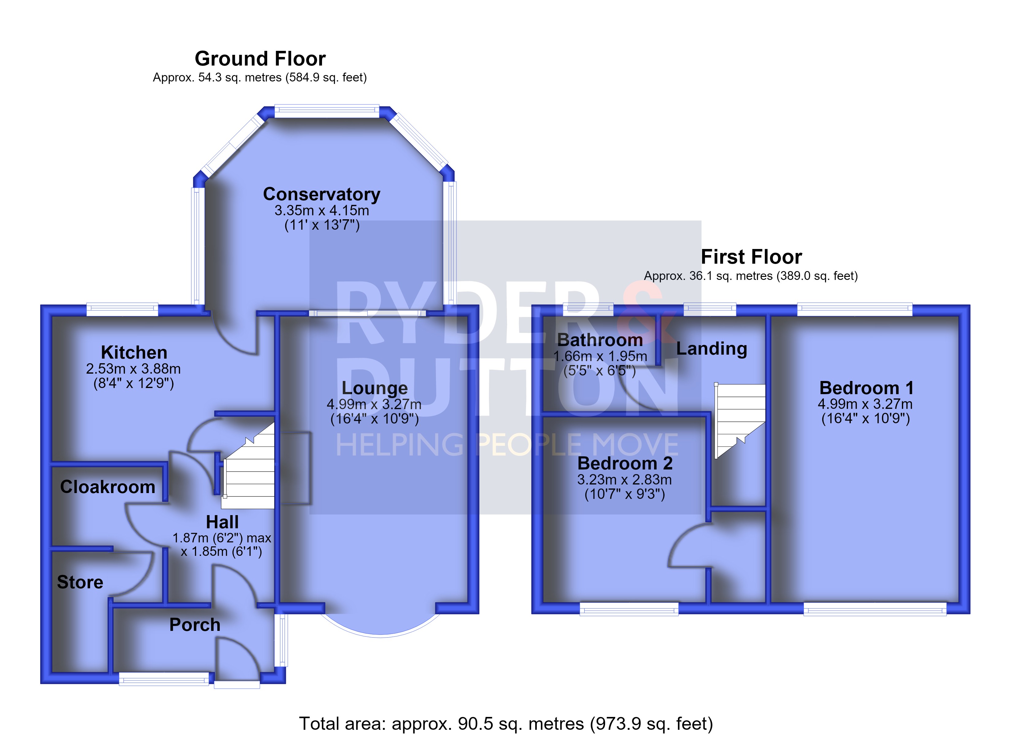 Scarr Drive, Rochdale floorplan