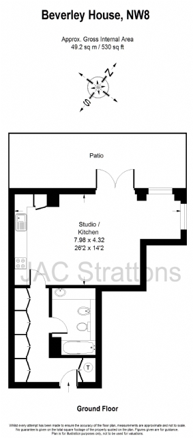 0 Bedrooms Studio to rent in Beverly House, 133 Park Road, Regent's Park, London NW8