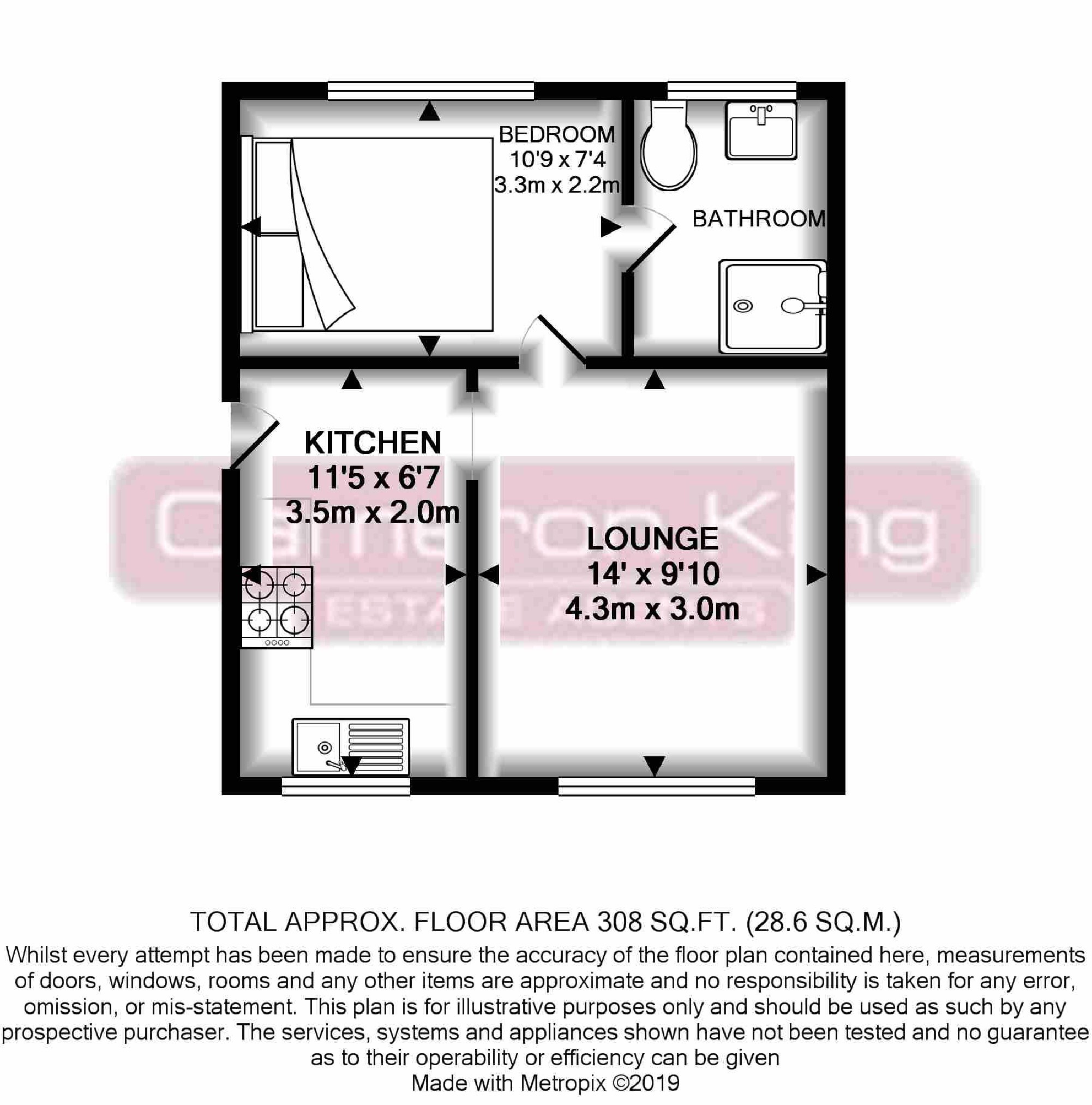 1 Bedrooms Maisonette for sale in Canterbury Avenue, Slough SL2