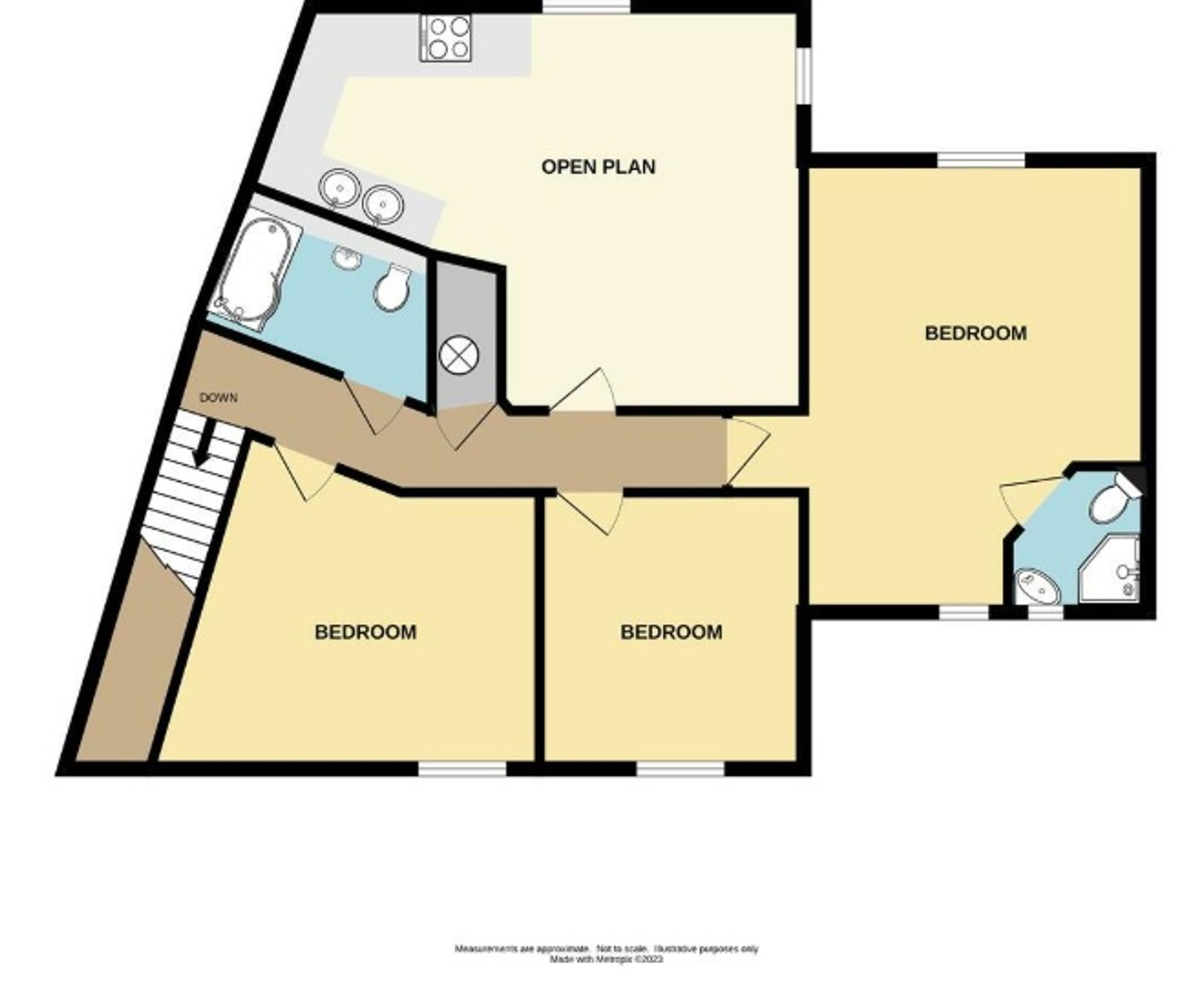 7 Trehellan Heights, Newquay floorplan