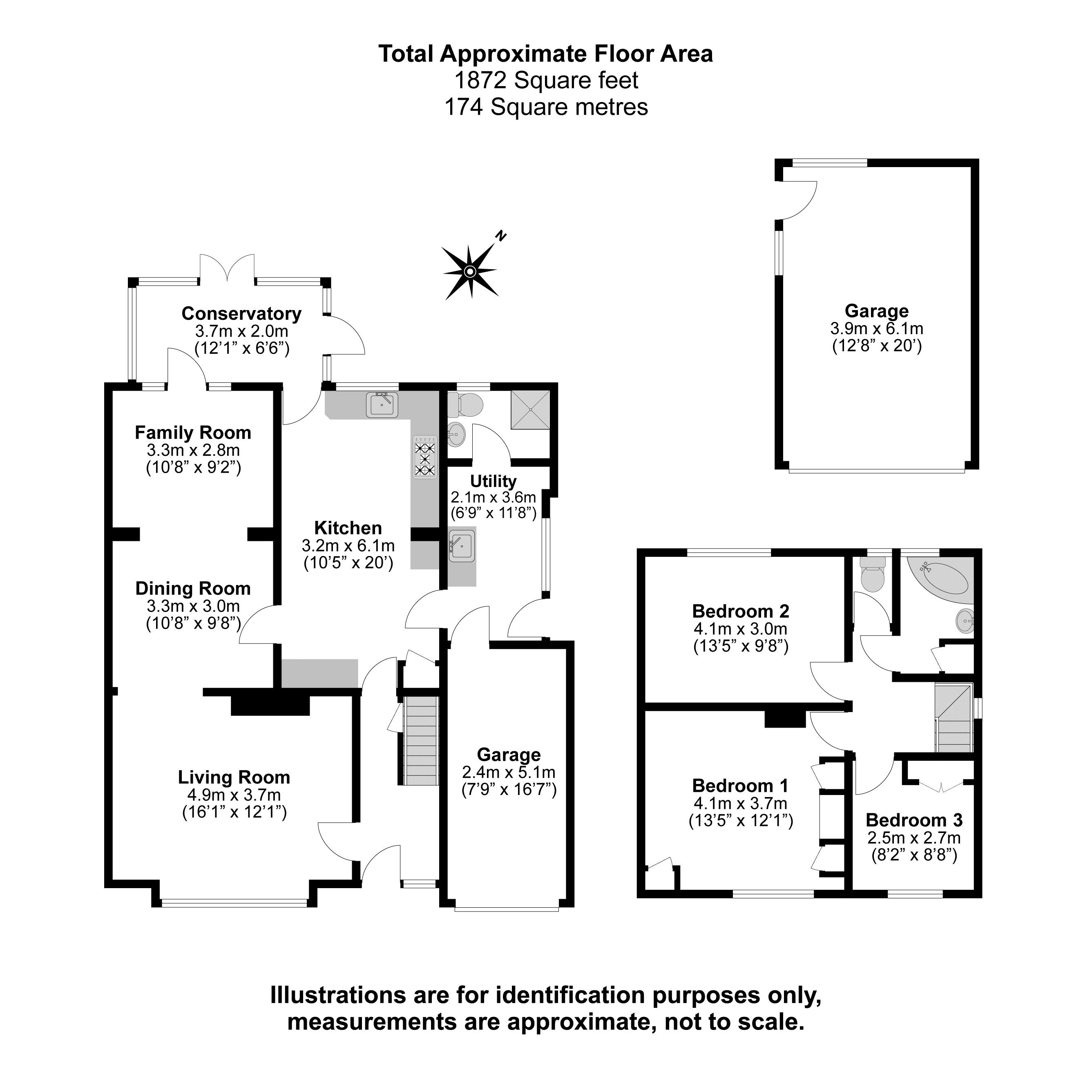 6, Pink Lane, Burnham floorplan