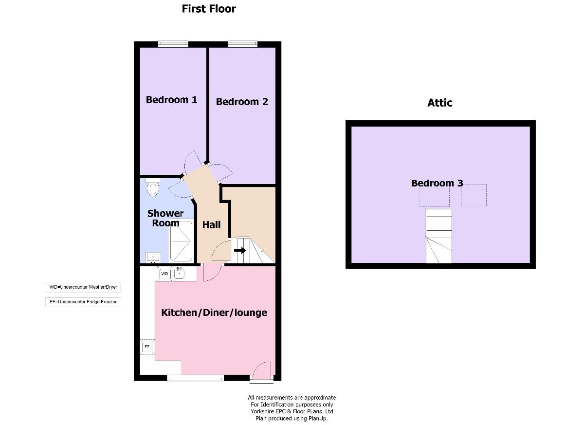 351a Glossop Road, Sheffield floorplan