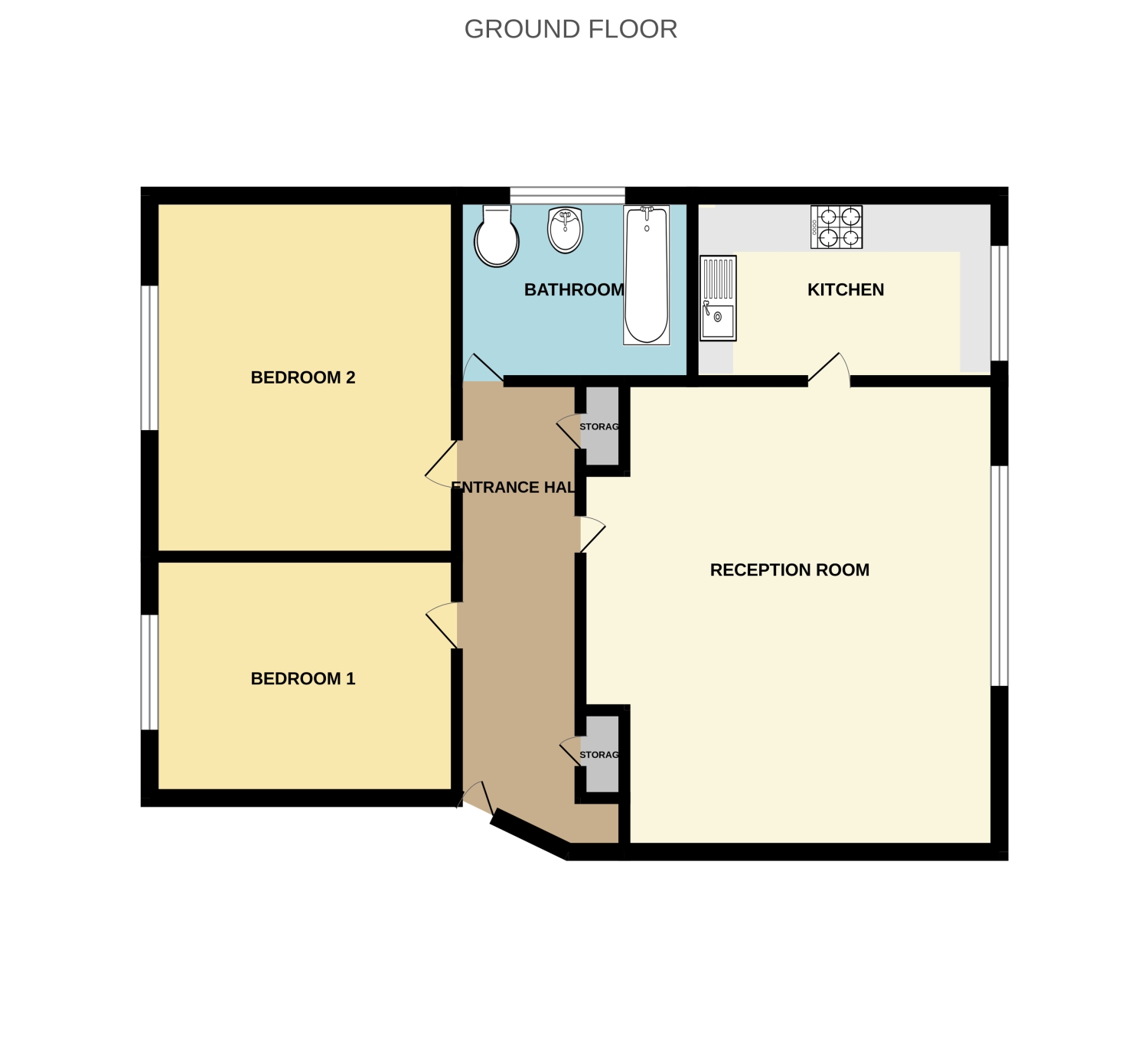 24, Albatross Close, London floorplan
