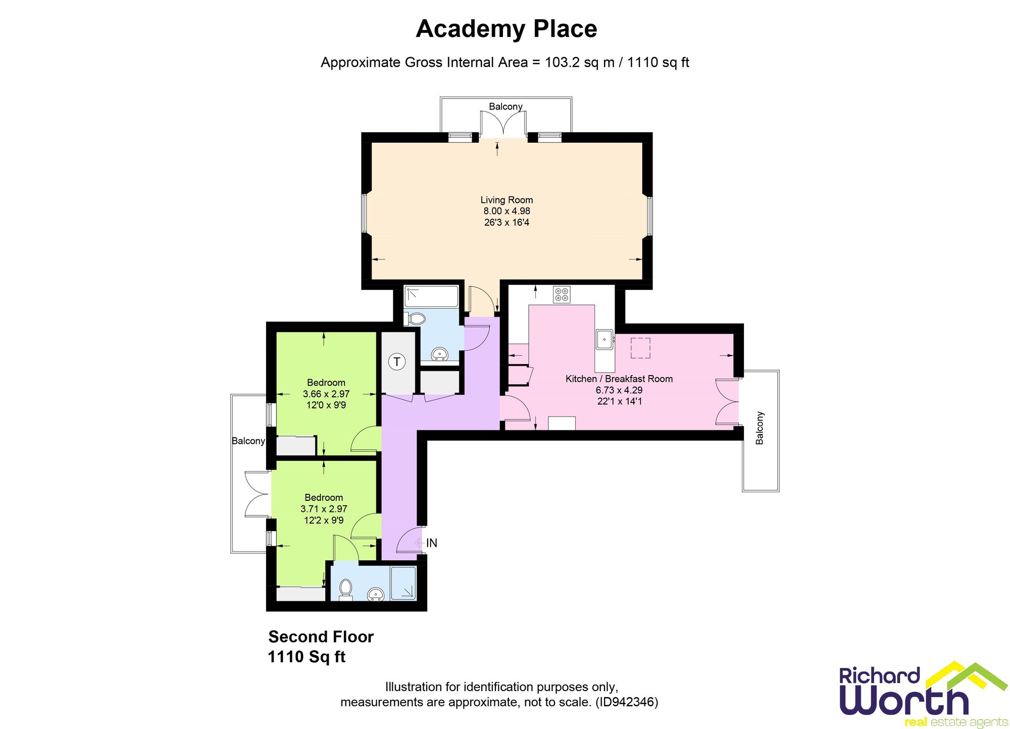 Woolf Drive, Wokingham RG40, 2 bedroom flat for sale - 64086559 ...