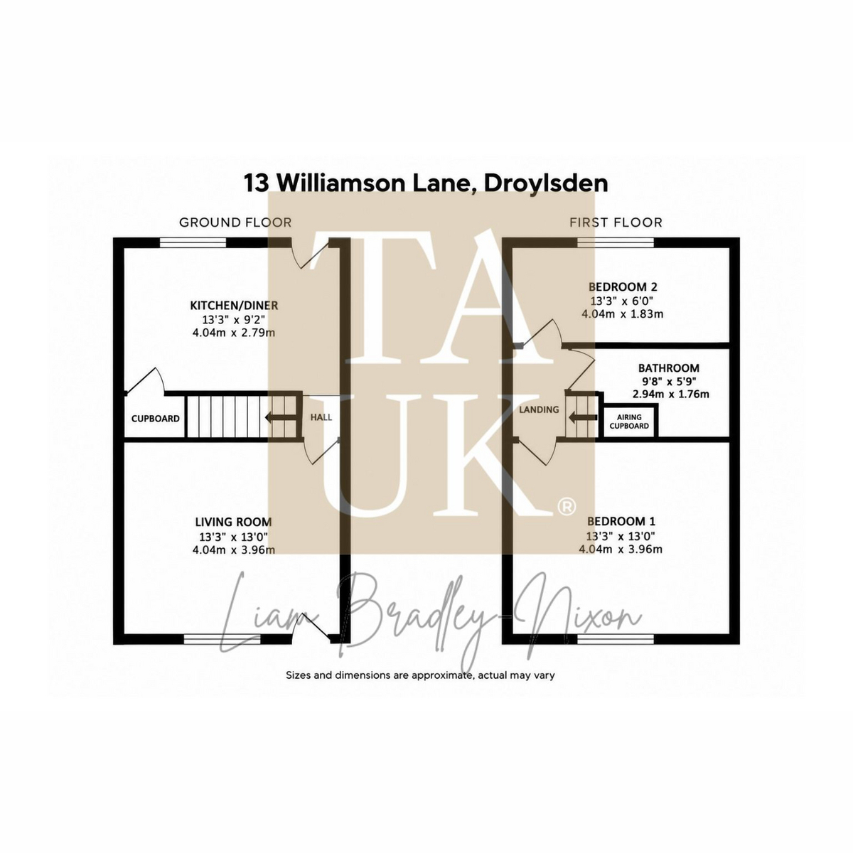 Williamson Lane, Manchester floorplan