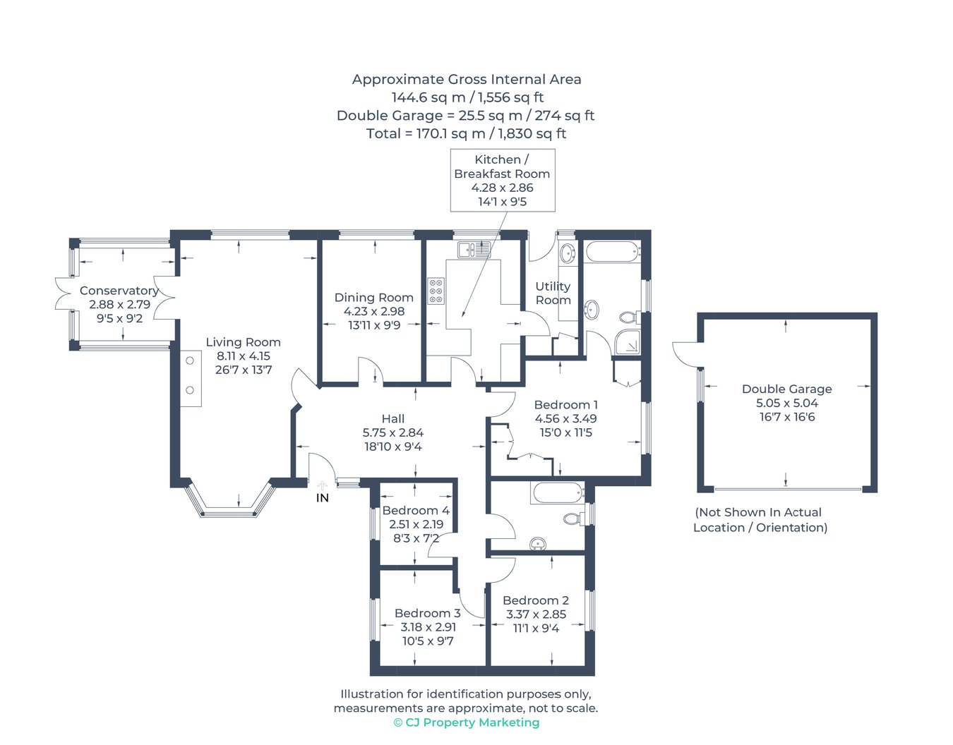 The Ponds, Simpkin Close, St Neots floorplan