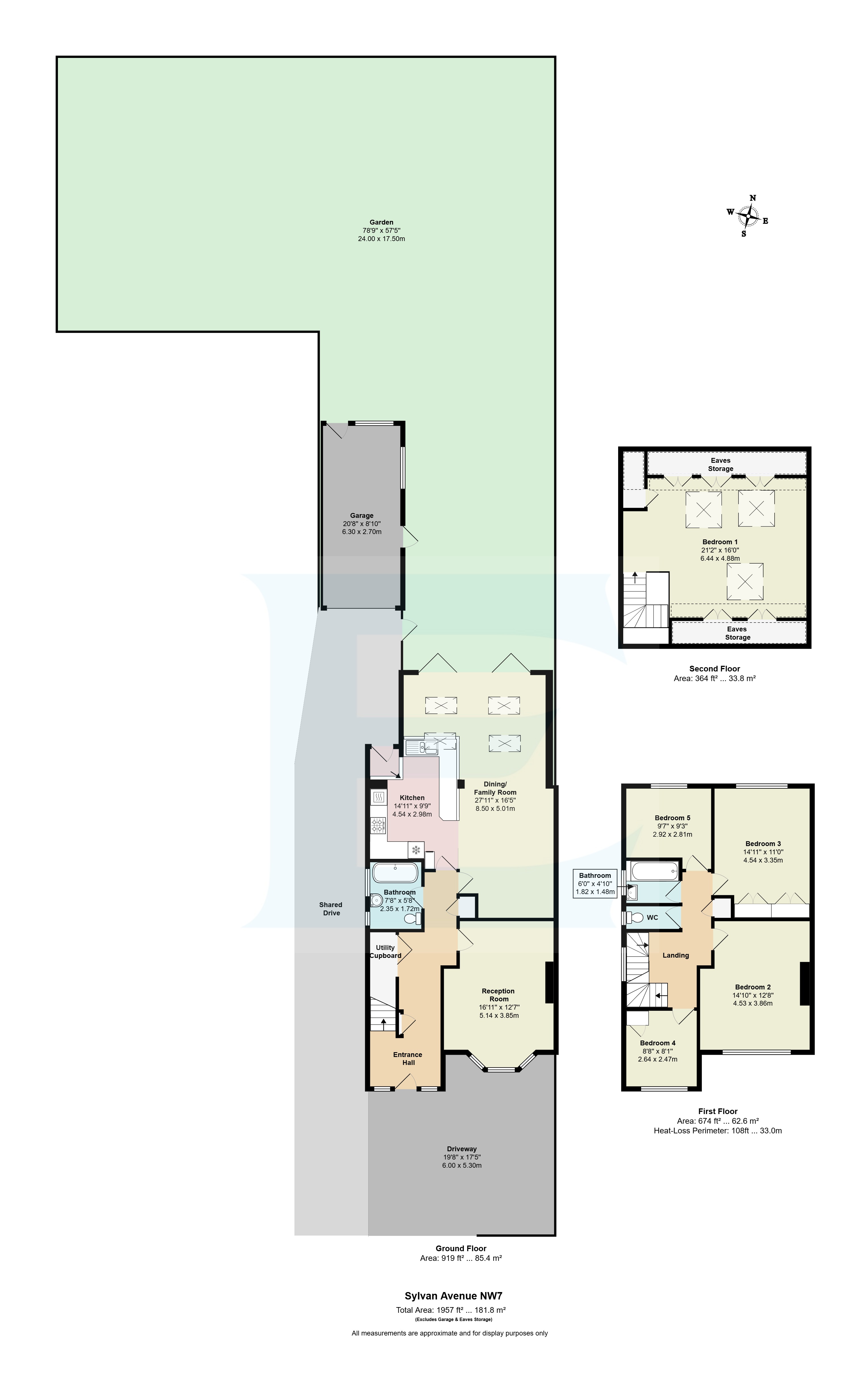 19, Sylvan Avenue, London floorplan