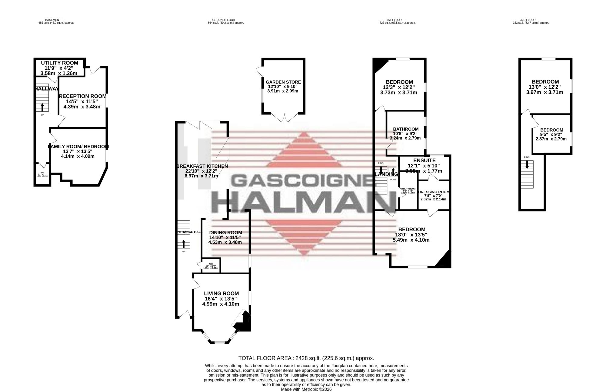 103 Hope Road, Sale floorplan