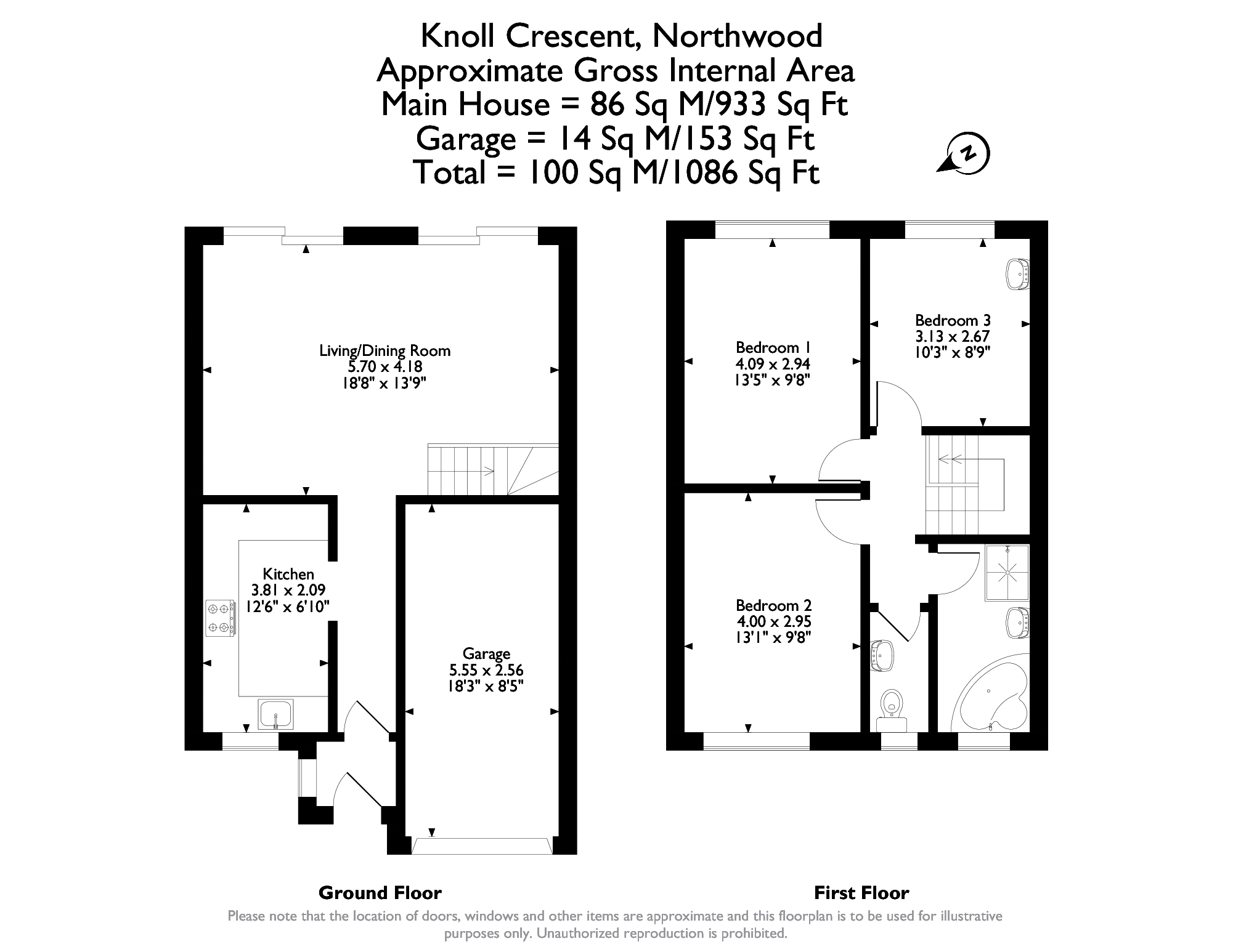 Knoll Crescent, Northwood HA6, 3 bedroom semidetached house for sale 65757690 PrimeLocation
