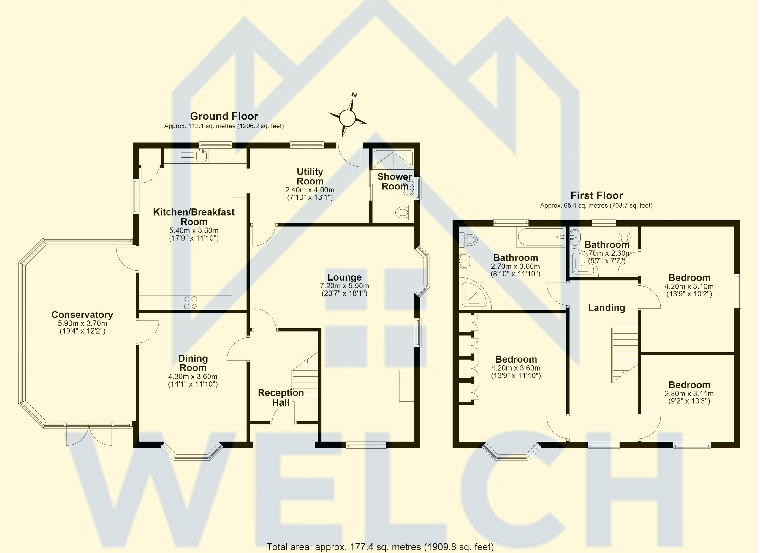 Sherfield, Shrewsbury floorplan