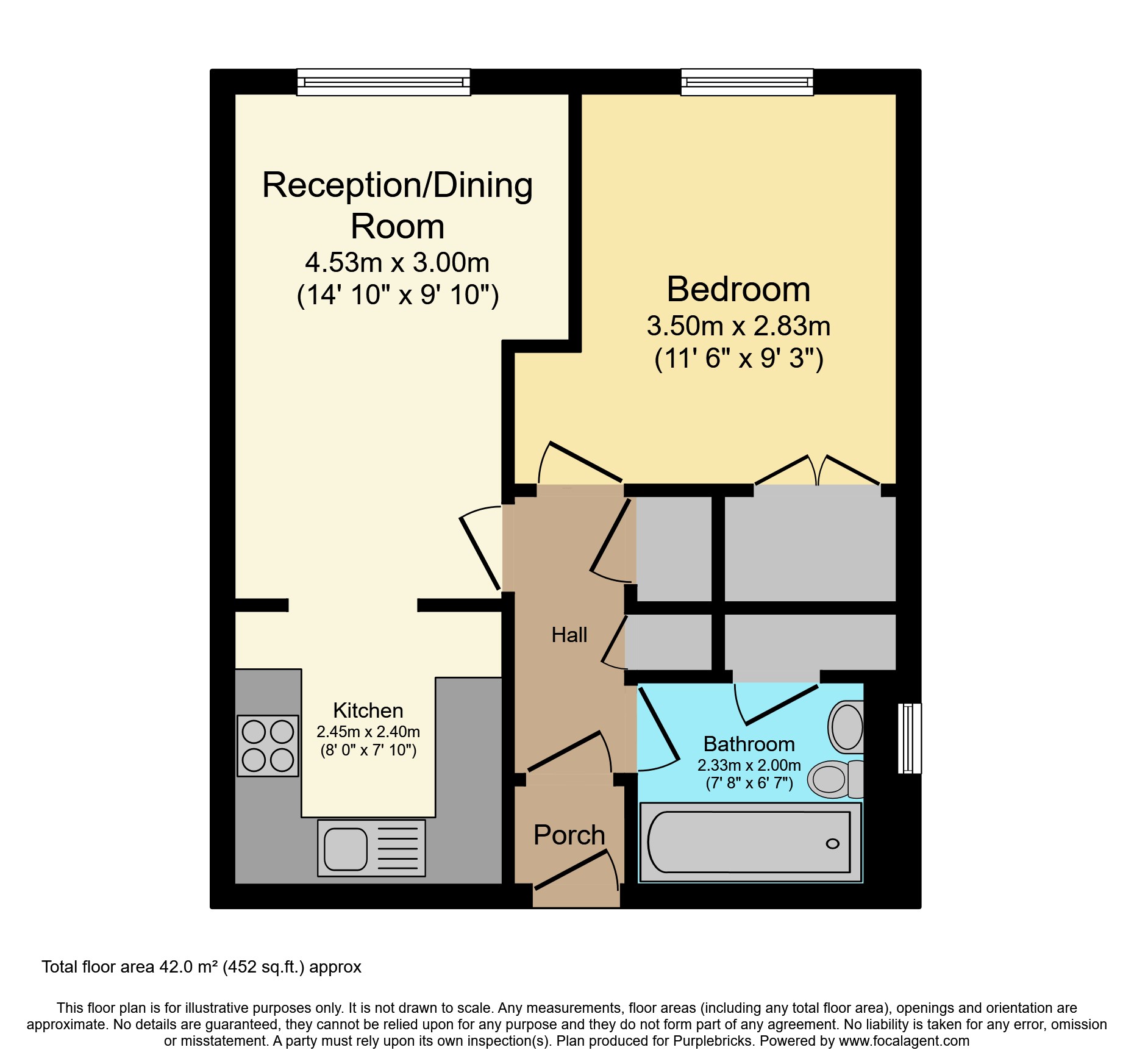 7/Roseacre Lodge, 38 Durants Road, Enfield floorplan