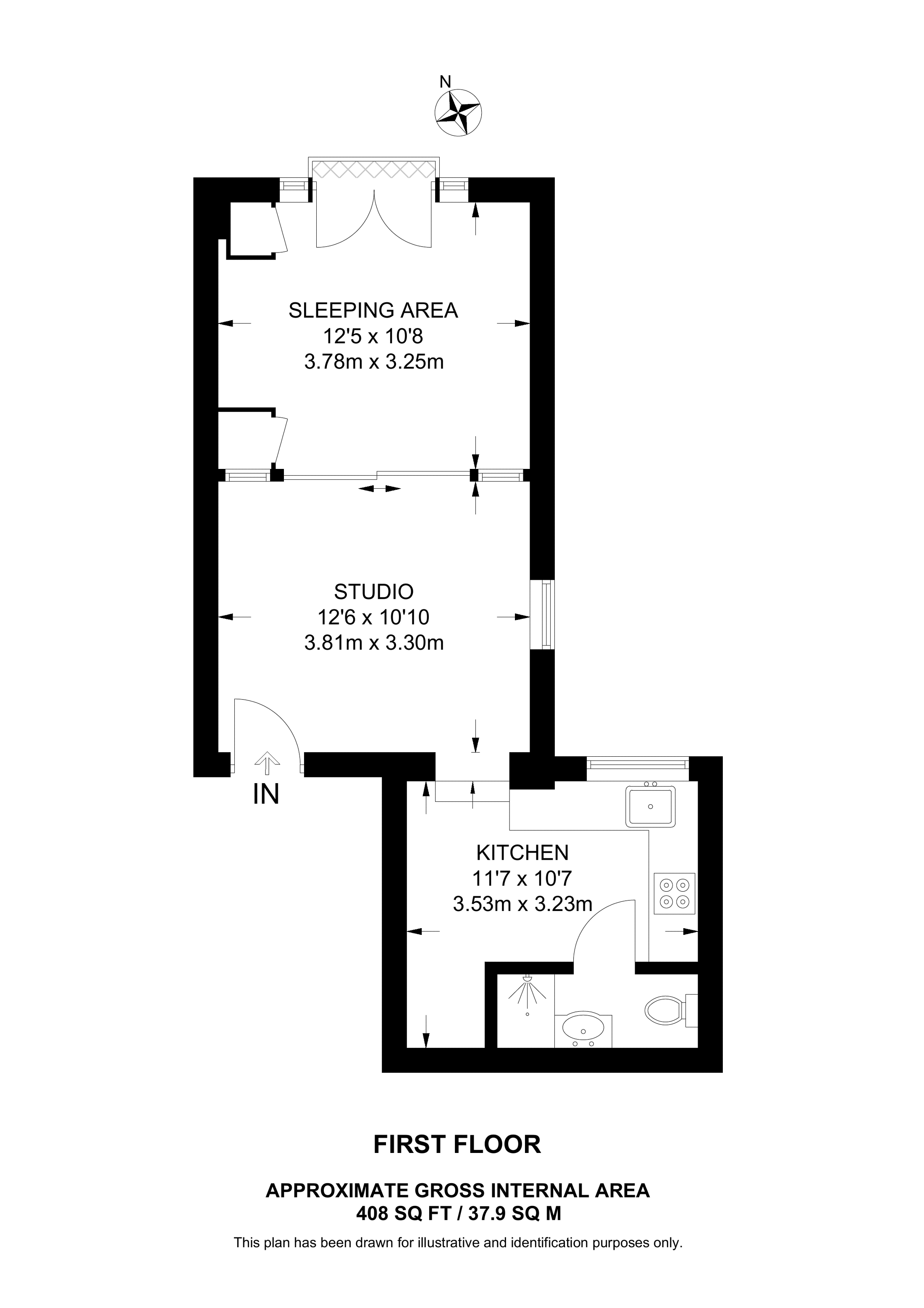 Woodside Lane, North Finchley floorplan