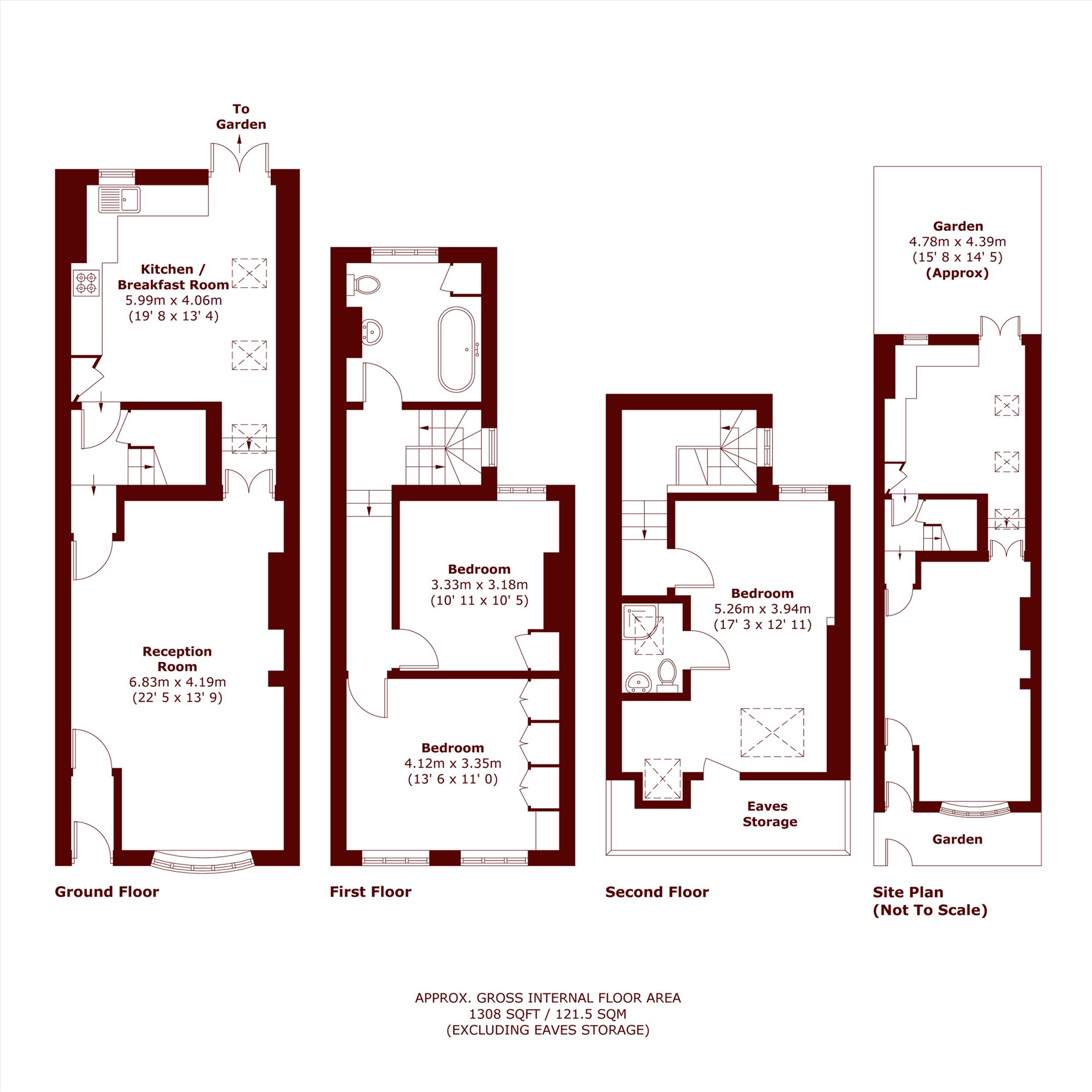 17, Charles Street, London floorplan