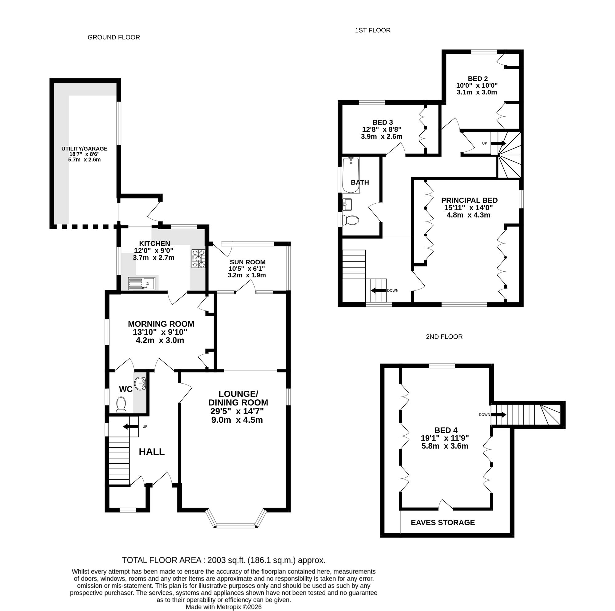 57 Ashley Road, Altrincham floorplan