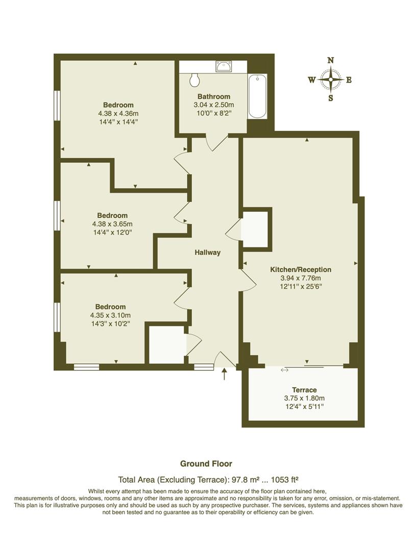 6, Canal Walk, Walthamstow floorplan