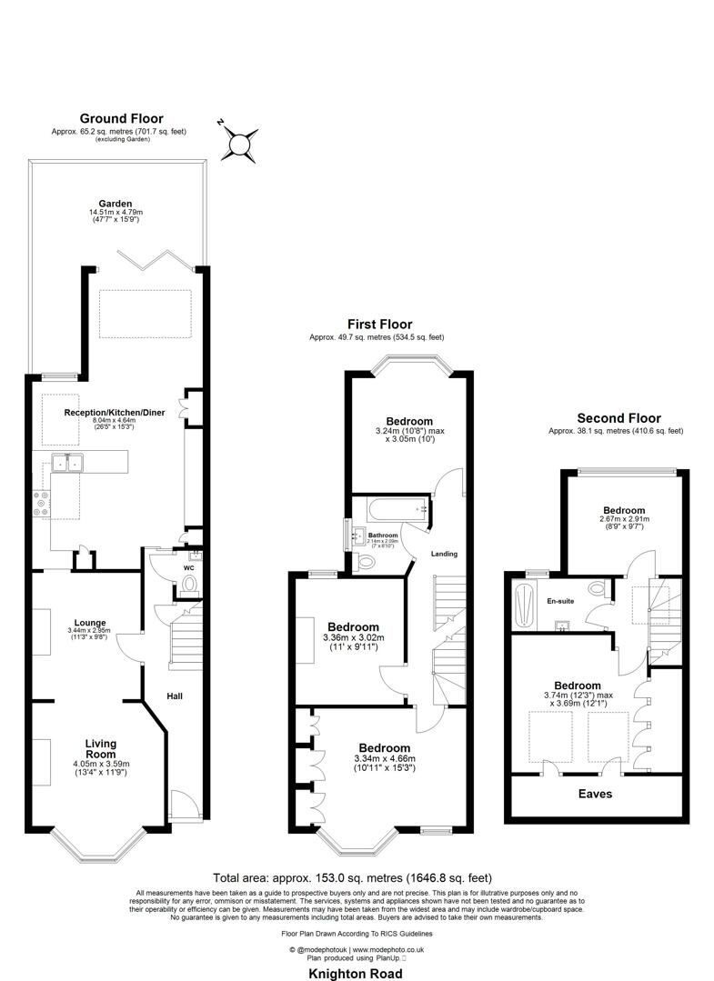 12, Knighton Road, Forest Gate floorplan
