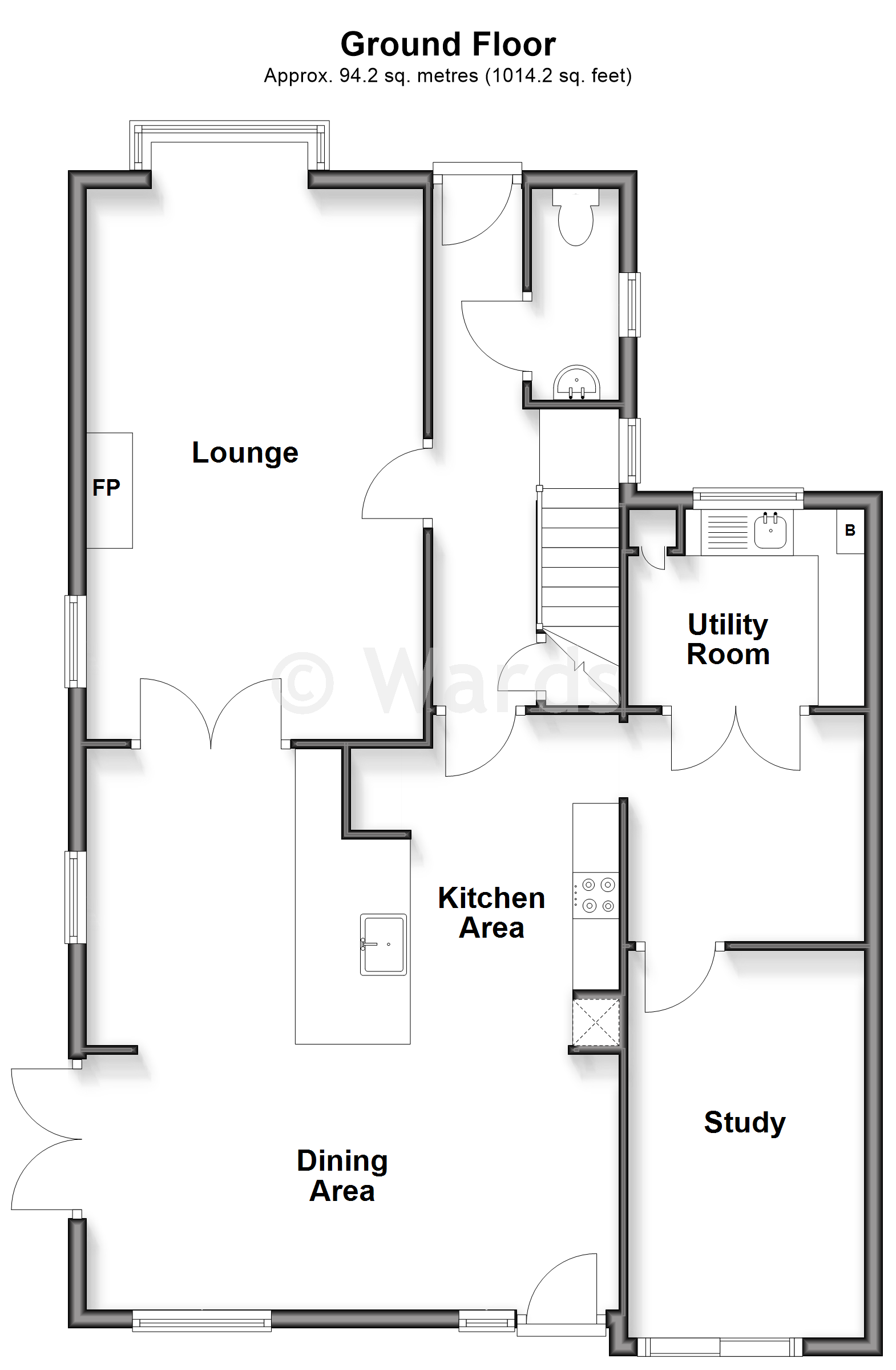 19, Jarvis Place, Tenterden floorplan